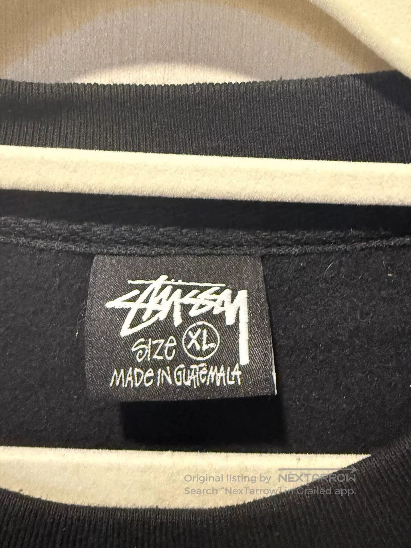 Stussy Stussy 2024 Fall Milk Print Crew Sweatshirt. Size US XL / EU 56 / 4 - 3 Thumbnail