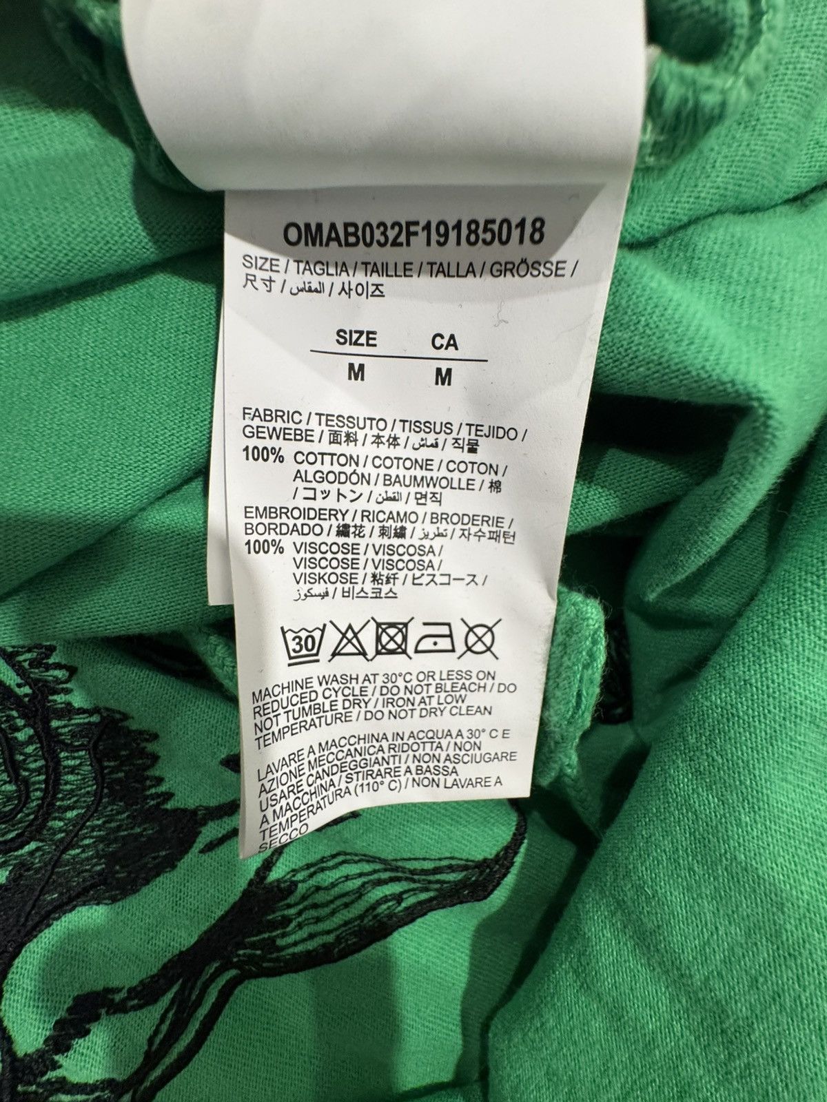 Off-White OFF-WHITE PUBLIC TELEVISION LONG SLEEVE Size US M / EU 48-50 / 2 - 9 Thumbnail