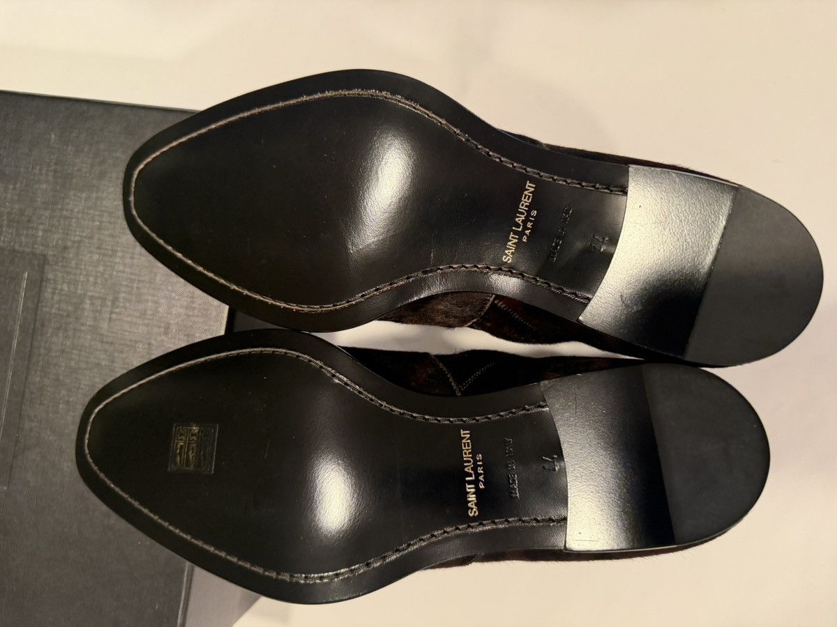 Saint Laurent Paris SAINT LAURENT pony hair lynx print Boots 44/11. Size US 11 / EU 44 - 5 Thumbnail