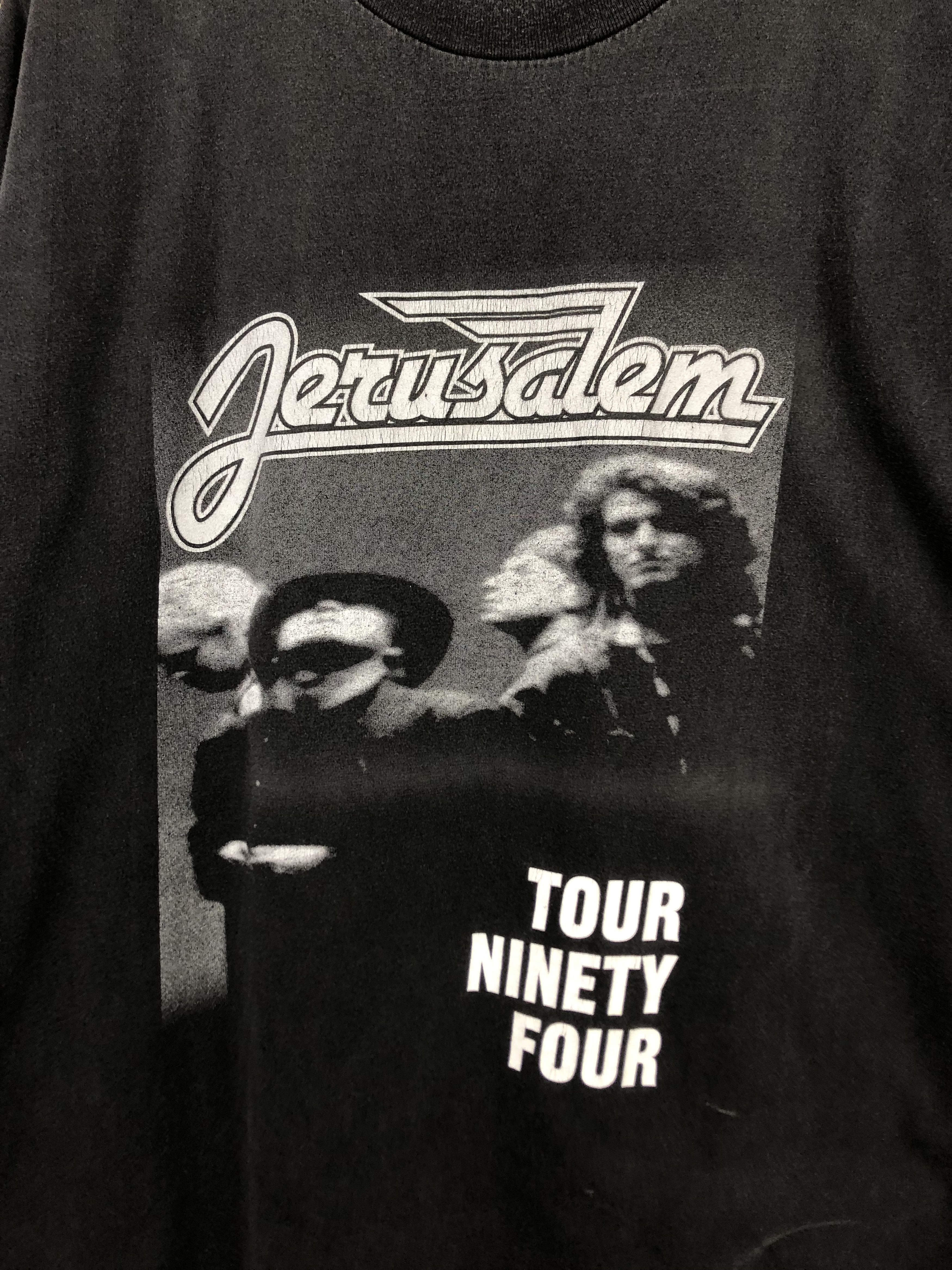 Band Tees Vintage Jerusalem Prophet Band Shirt Black Over Print Tee Size US XL / EU 56 / 4 - 3 Thumbnail