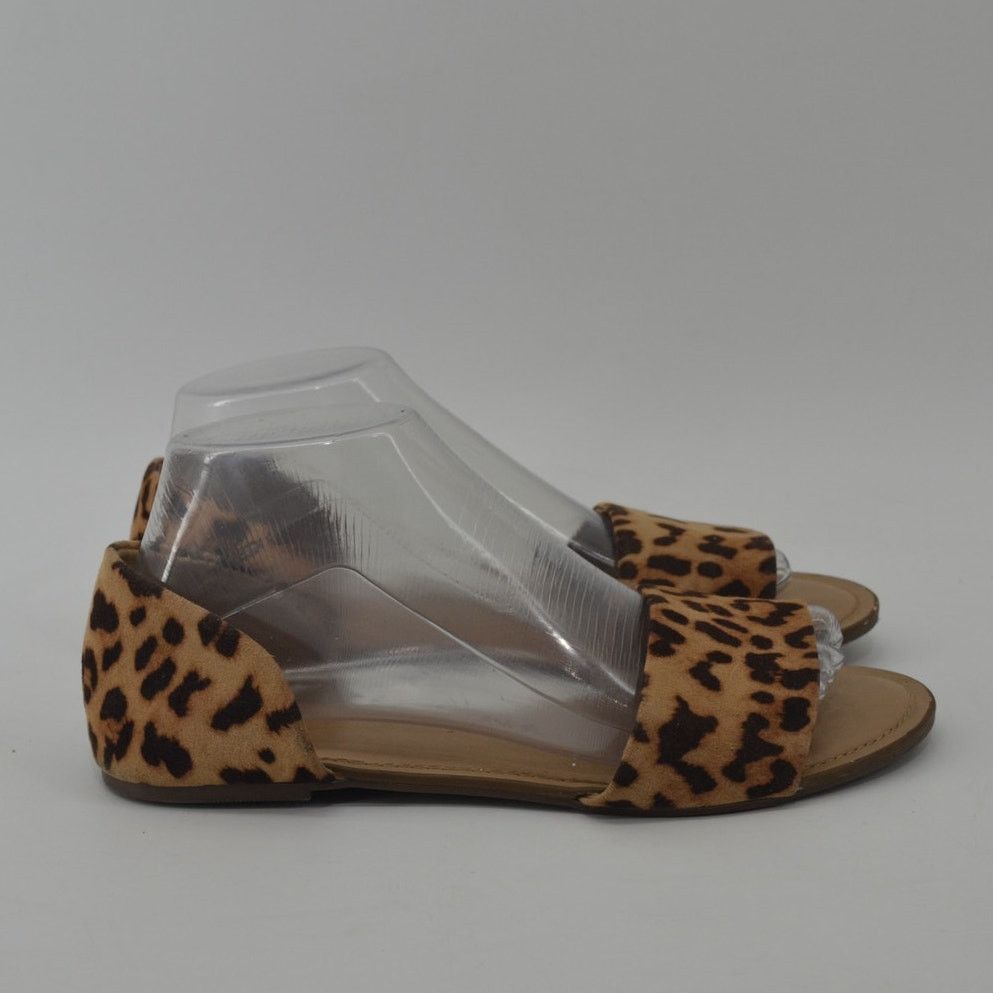 Other A New Day Leopard Print Women's Sandals Size 8 Brown Black Size US 8 / IT 38 - 7 Thumbnail