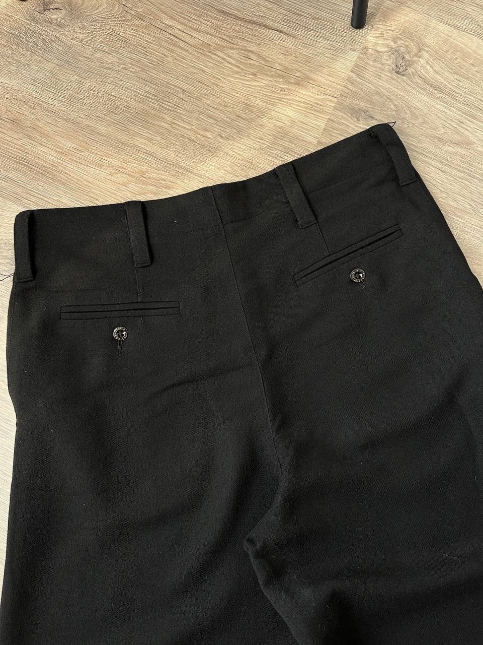 Japanese Brand Vintage NINA VAN ROOIJEN Black Wide Pants Size US 28 / EU 44 - 9 Thumbnail