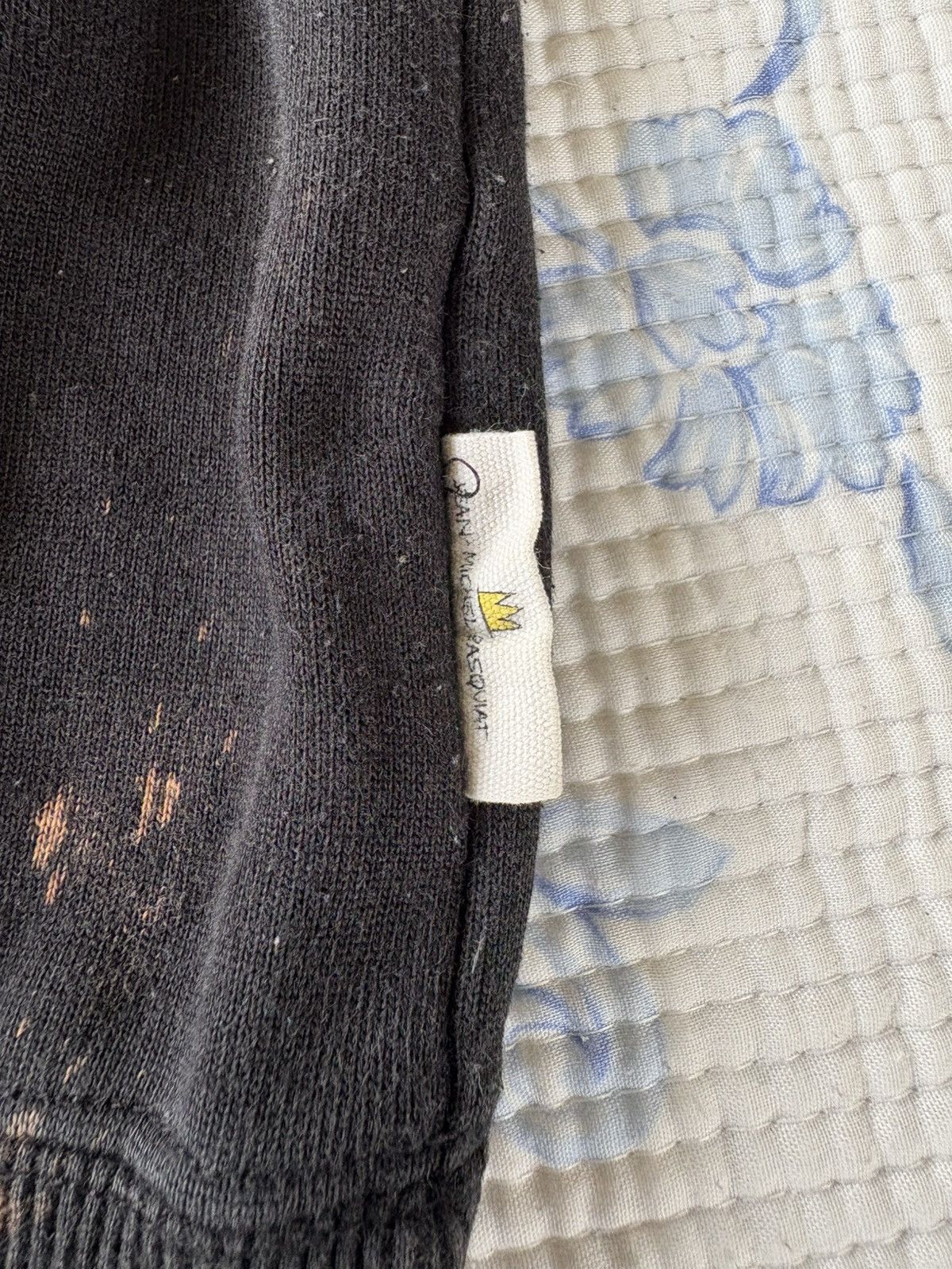 Jean-Michel Basquiat Jean Michel Basquiat Acid Wash Hoodies Size US L / EU 52-54 / 3 - 13 Thumbnail