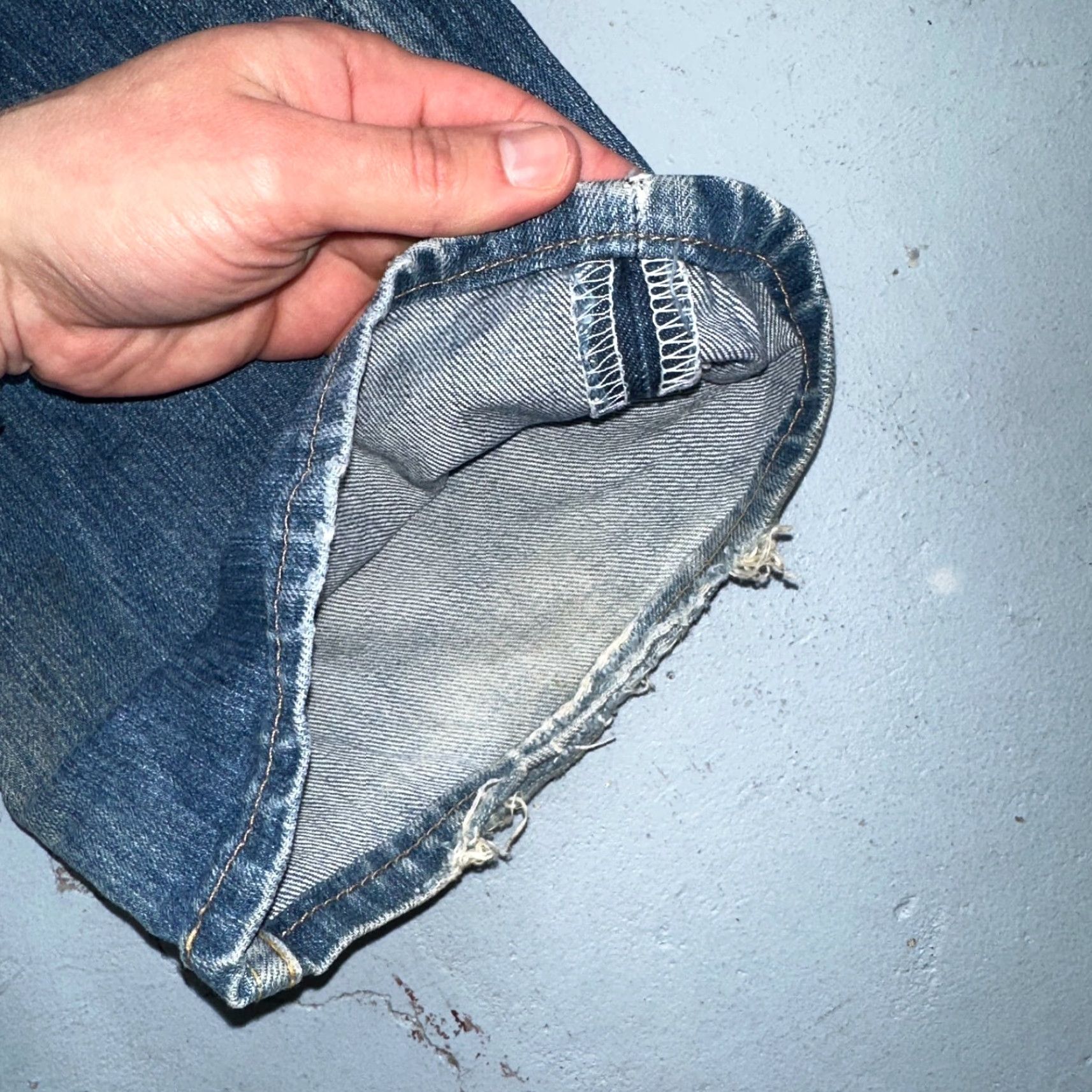 Levi's VINTAGE Levi's 501 Jeans Men Regular Fit Straight Leg 34x34 Blue 90s Denim Retro Size US 34 / EU 50 - 4 Thumbnail