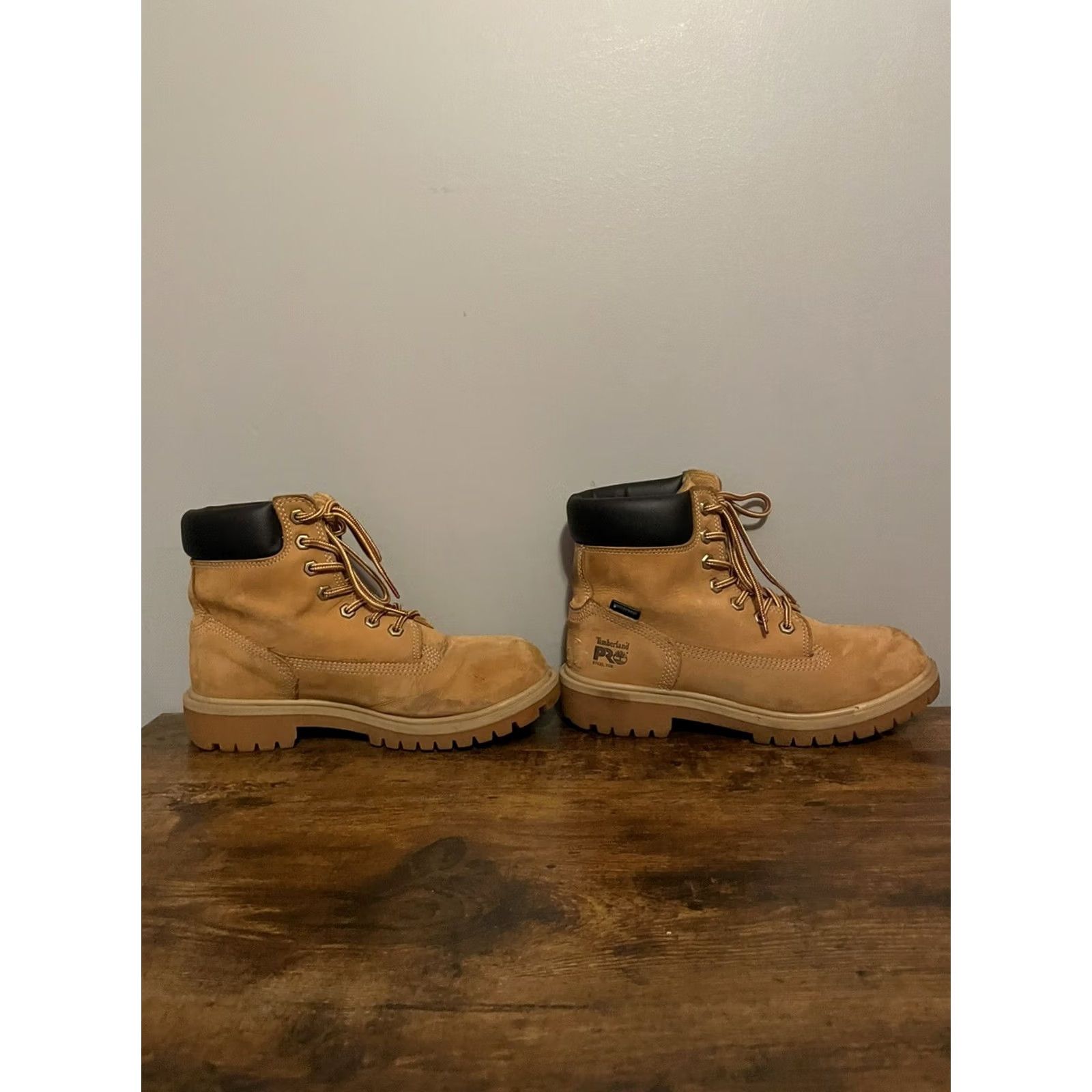 Timberland Timberland Pro Sawhorse 6” Comp Toe Wheat Boots Womens Size 7 (S1) - Brown - Combat Size US 5 / IT 35 - 6 Thumbnail