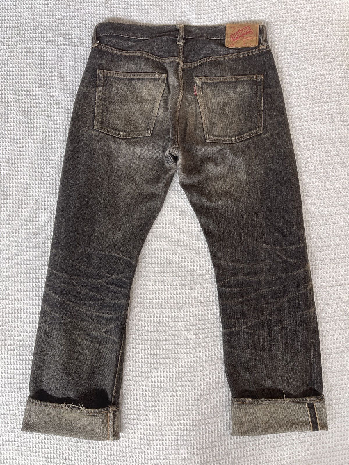 Denime Rare🔥Vintage Denime Japan Selvedge Jeans Size US 33 - 1 Thumbnail