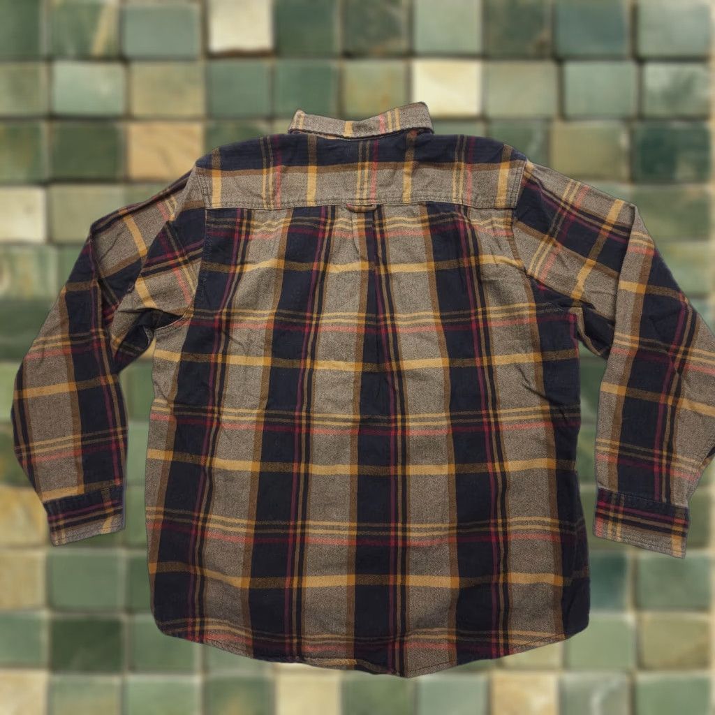 Orvis VINTAGE Orvis Shirt? Shacket Mens 2XL Plaid Heavy Flannel Outdoor Field Workwear Camping Shirt Size US XXL / EU 58 / 5 - 1 Thumbnail