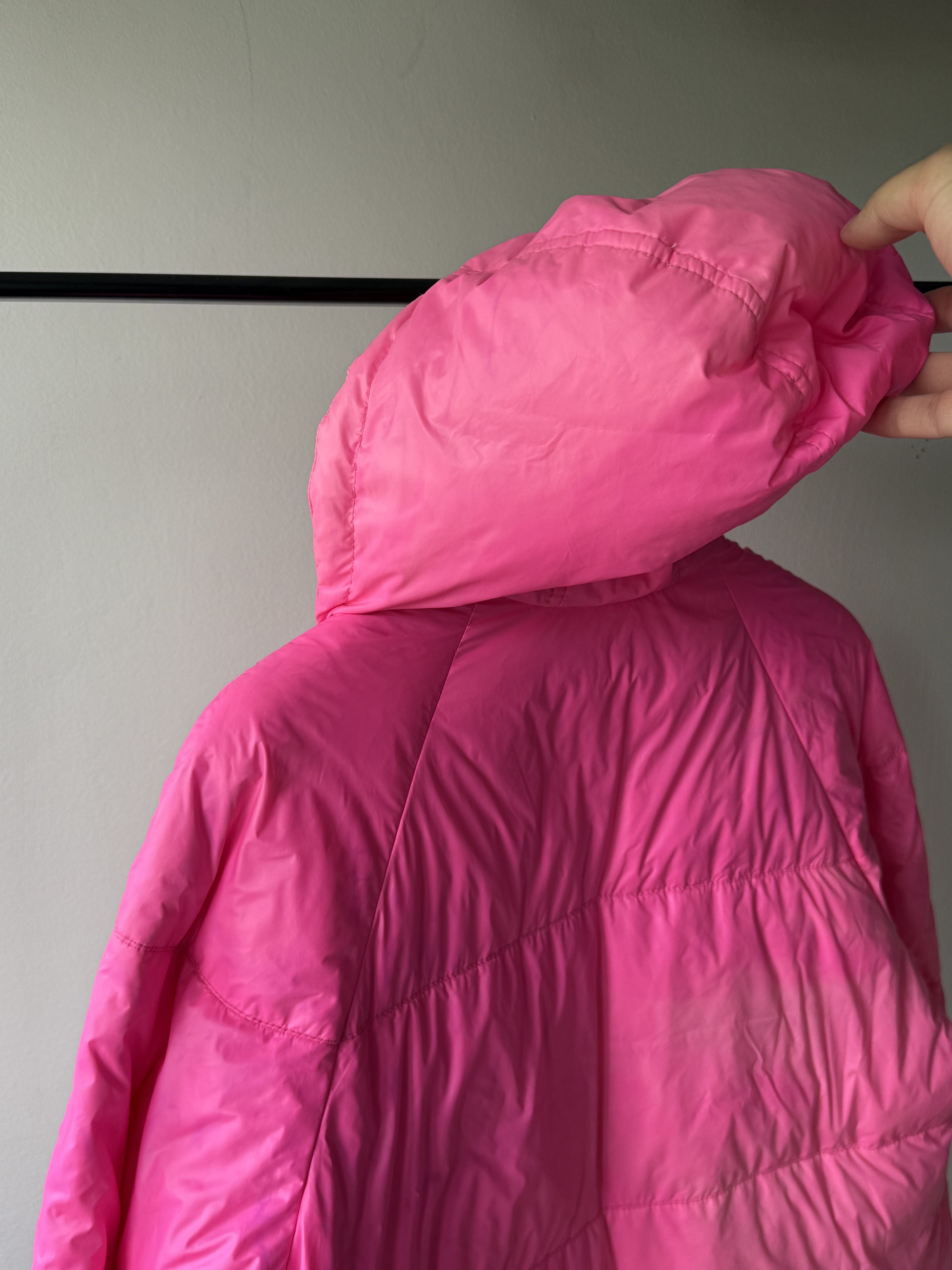 Dsquared2 Dsquared2 Pink Nylon Real Down Feather Puffer Padded Jacket Size US M / EU 48-50 / 2 - 11 Thumbnail