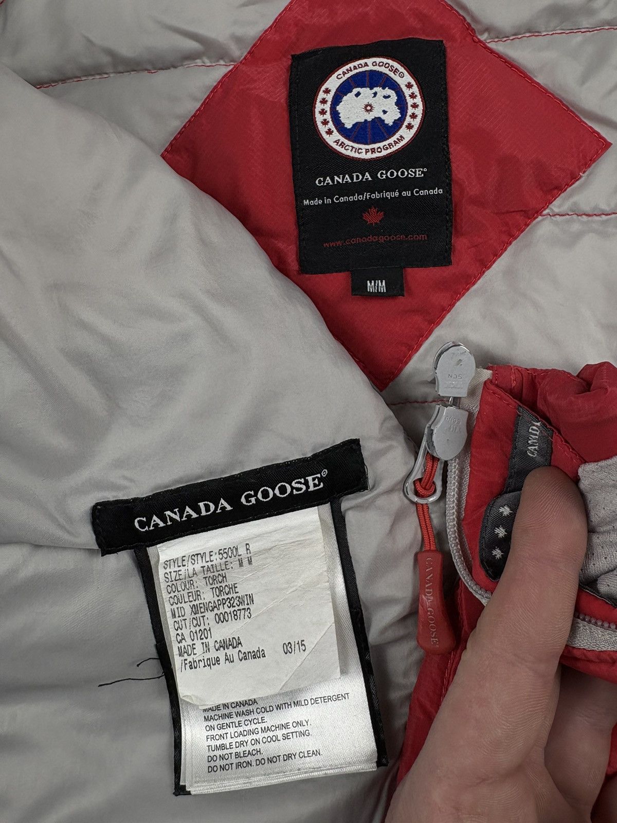 Canada Goose Brookvale Hoody High Down Full-Zip Sweater Winter Puffer Jacket Bomber Windbreaker Size M / US 6-8 / IT 42-44 - 13 Thumbnail