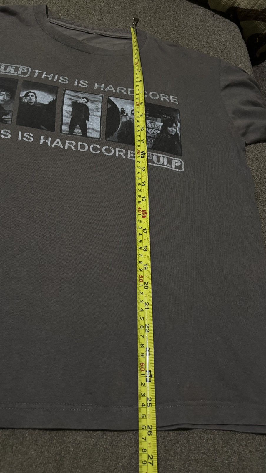 Band Tees Vintage Pulp This is hard core tee oasis blur Size US L / EU 52-54 / 3 - 6 Thumbnail