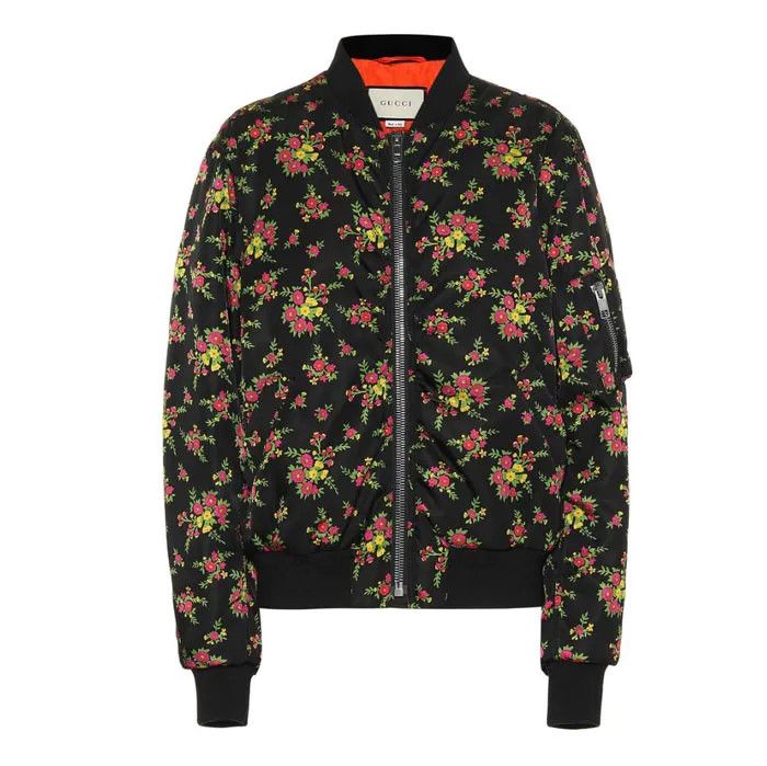 Gucci Gucci Runway Floral Bouquet Bomber Jacket Size 46 Size US S / EU 44-46 / 1 - 1 Thumbnail