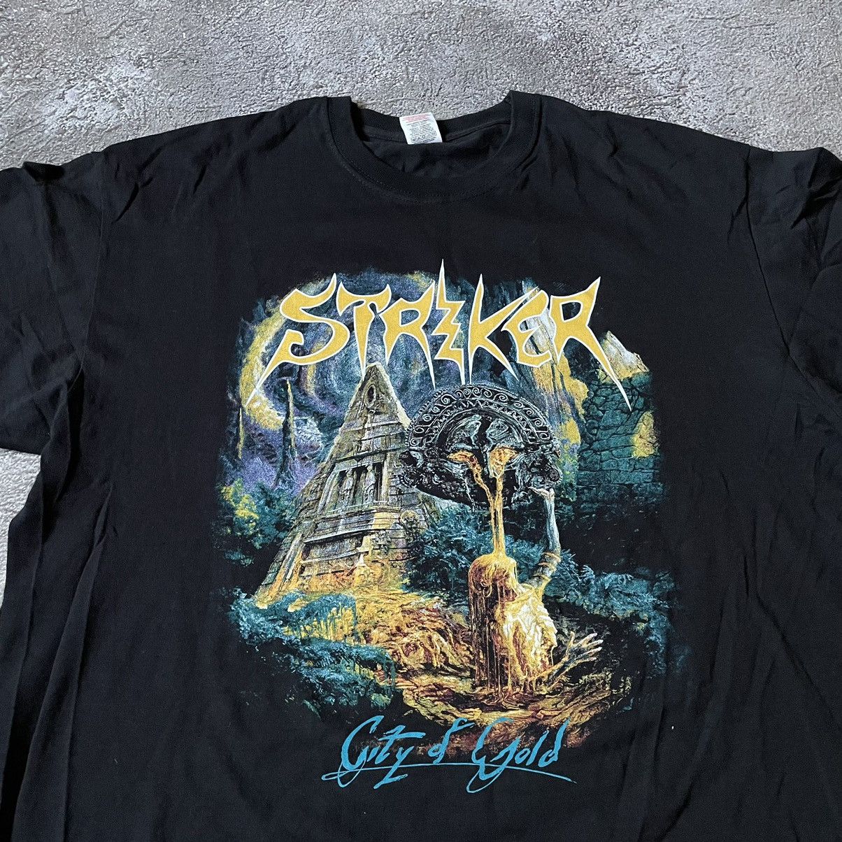 Vintage Vintage Y2K Straya Graphic Tee Grunge Streetwear Relaxed XXL Size US XXL / EU 58 / 5 - 5 Thumbnail