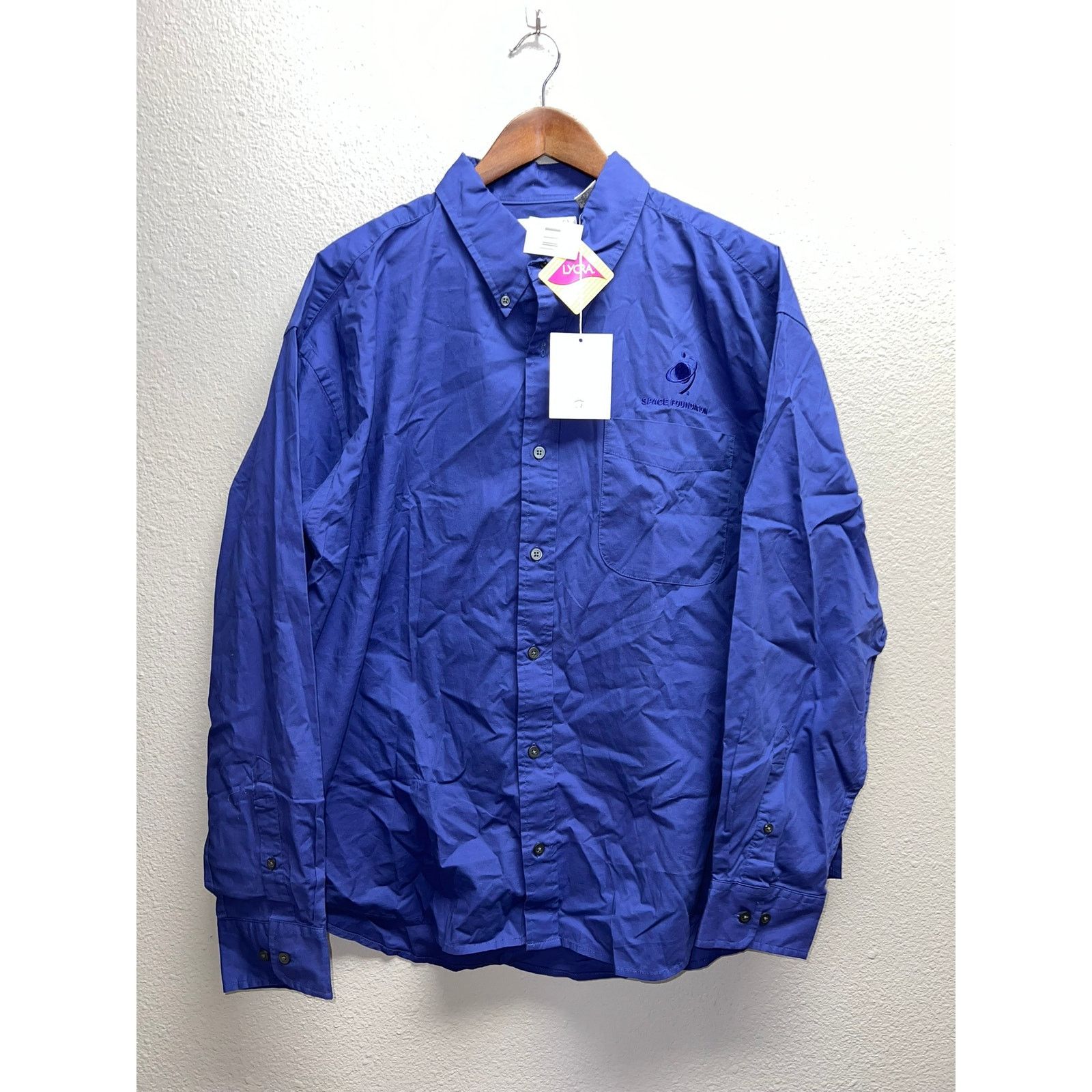 Vintage Vintage Space Foundation Shirt Button Up Munsingwear NWT XL Size US XL / EU 56 / 4 - 1 Thumbnail