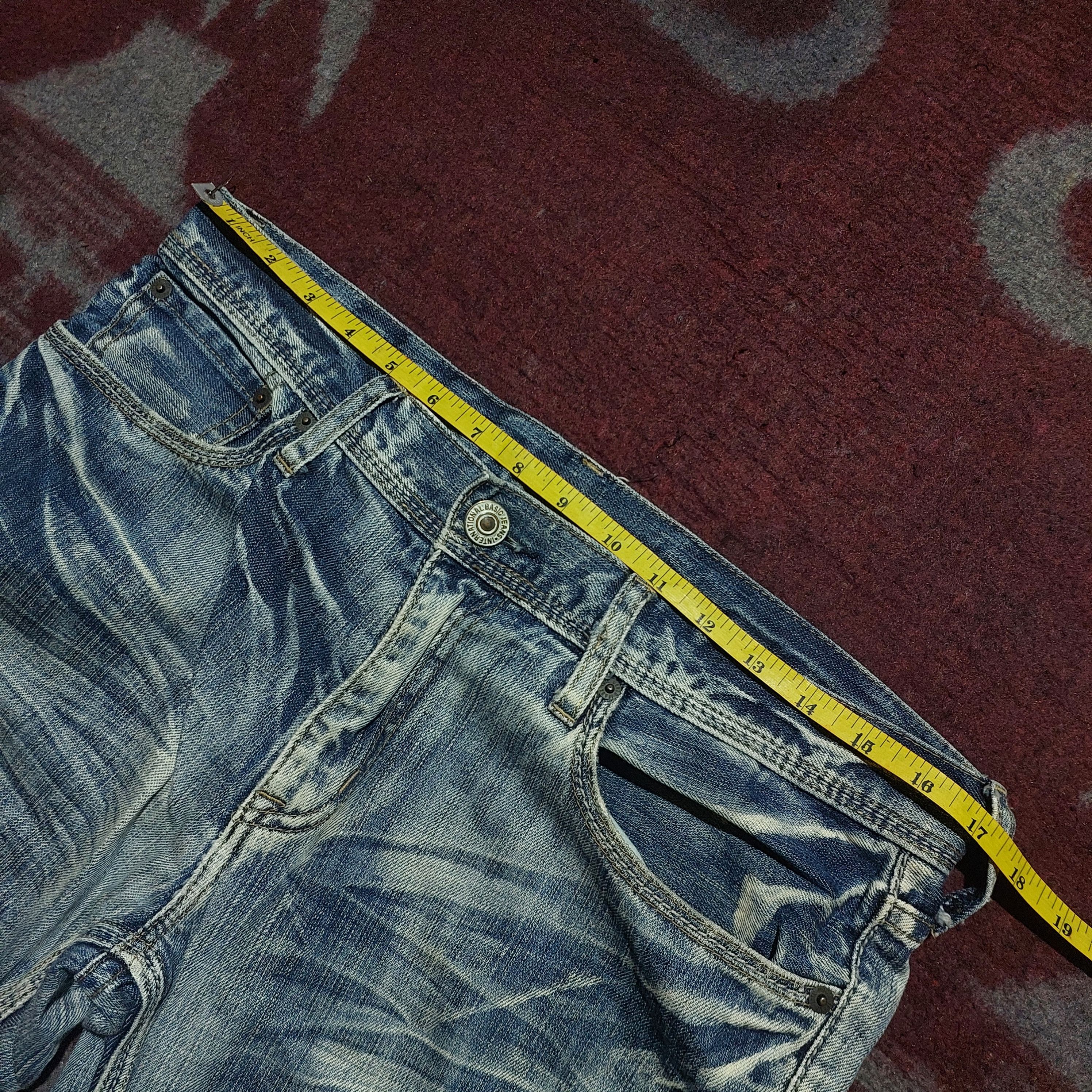 Tornado Mart 2000s Edge Ruppet clawmark curve denim Size US 34 / EU 50 - 11 Thumbnail