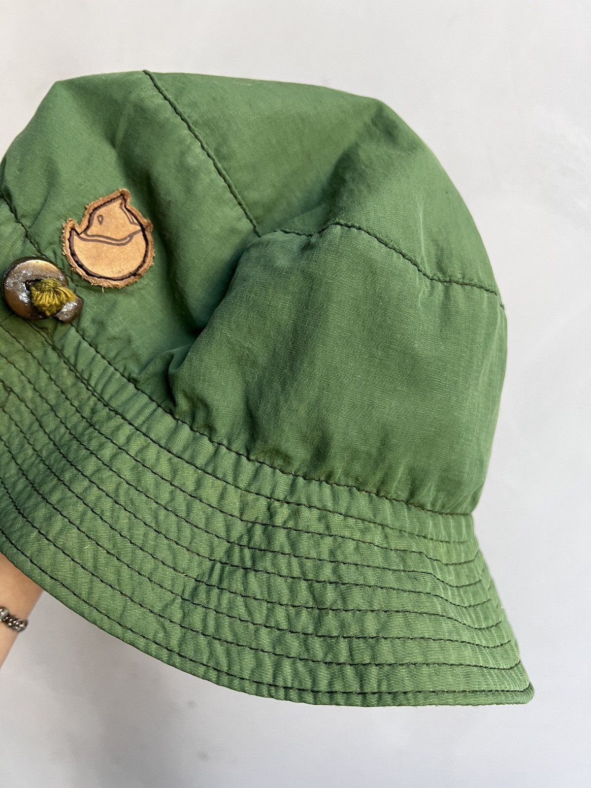 Fjallraven Vintage Fjallraven Green Bucket Hat Streetwear Size ONE SIZE - 10 Thumbnail