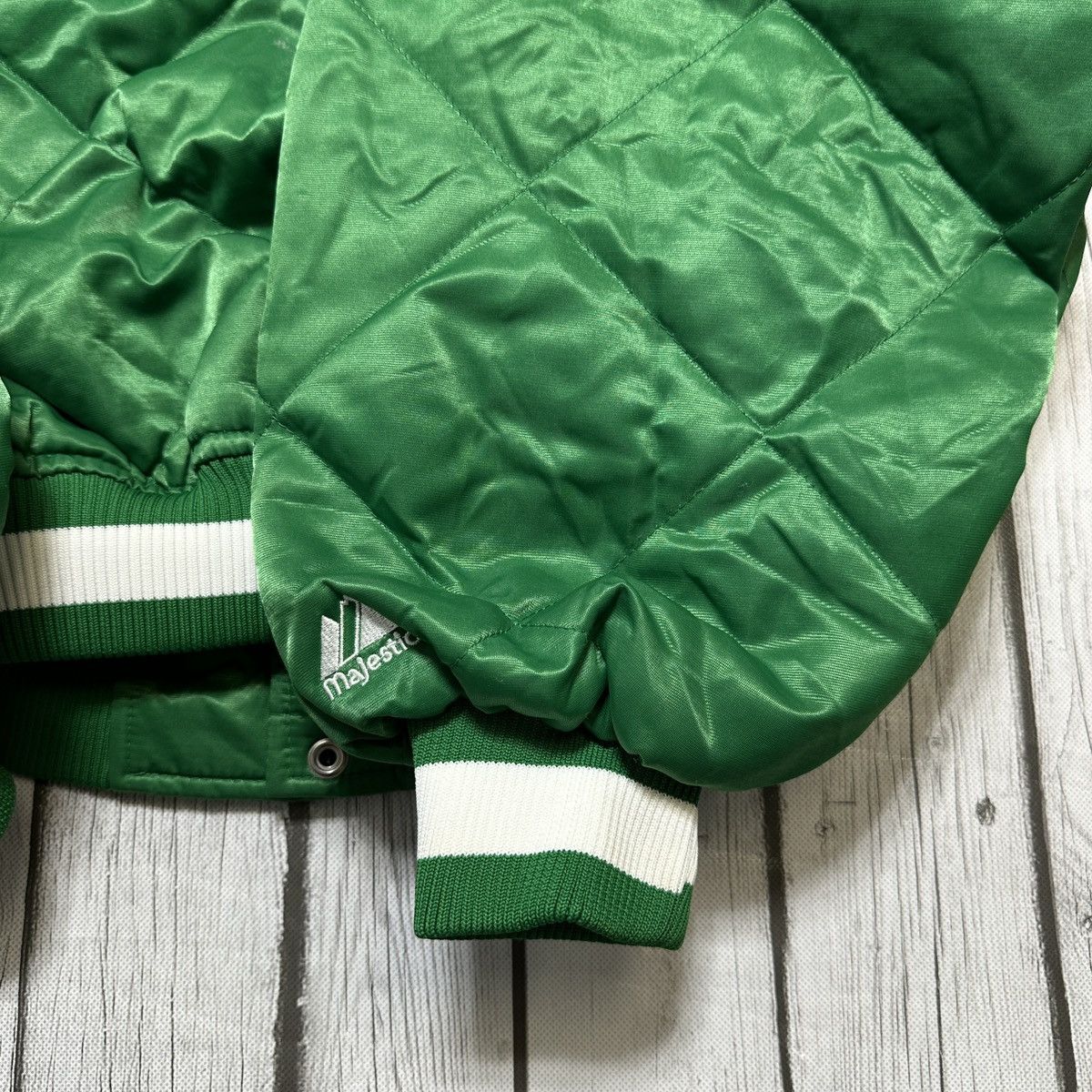 NBA Vintage Boston Celtics bomber jacket Size US XXL / EU 58 / 5 - 4 Thumbnail