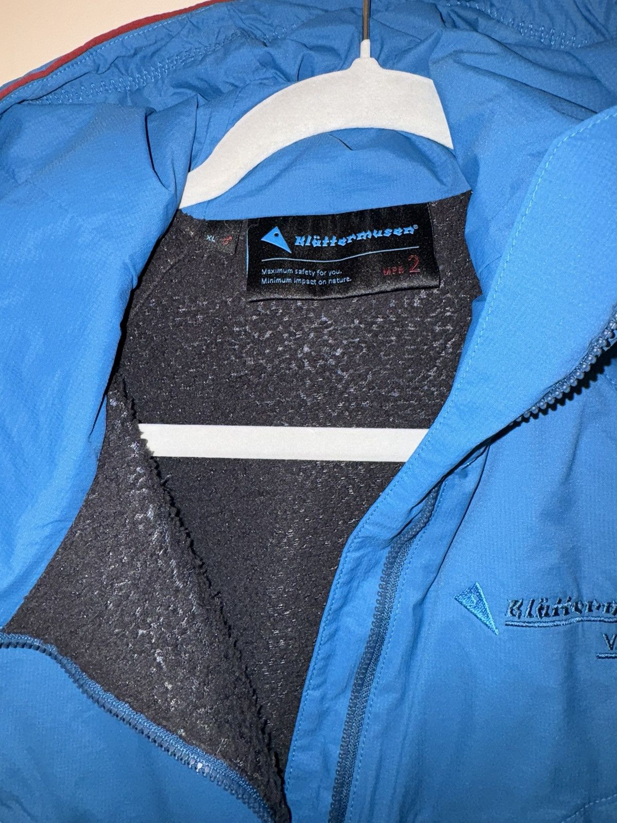 Klattermusen Klattermusen Vale blue jacket men’s outdoor hiking Size US XL / EU 56 / 4 - 6 Thumbnail