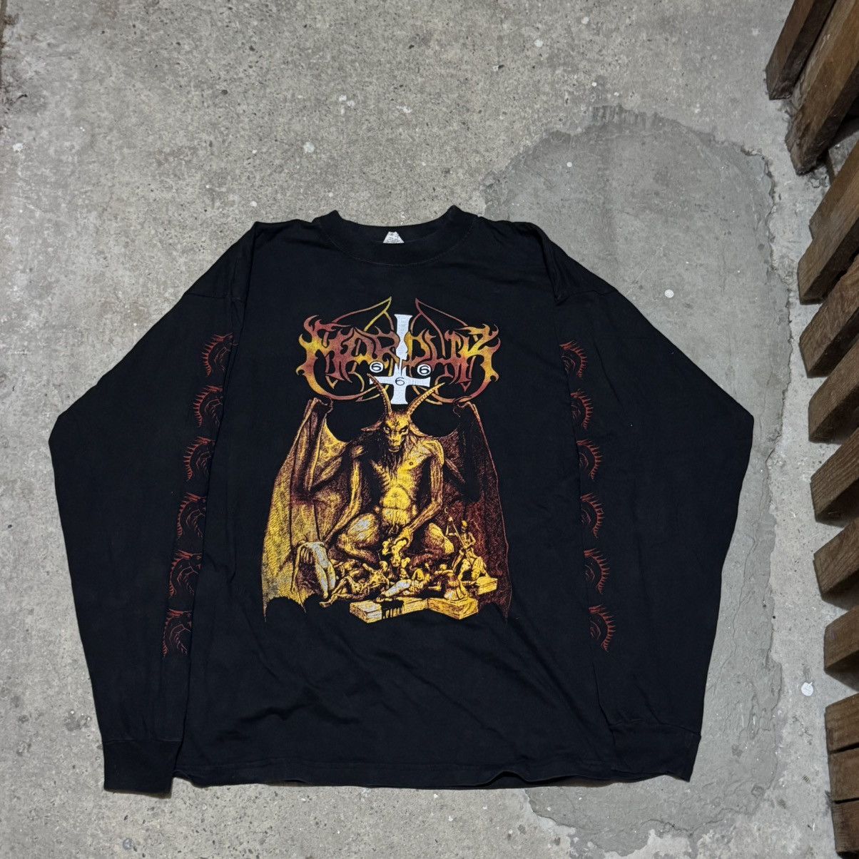 Vintage 90’s Marduk Demongoat longsleeve