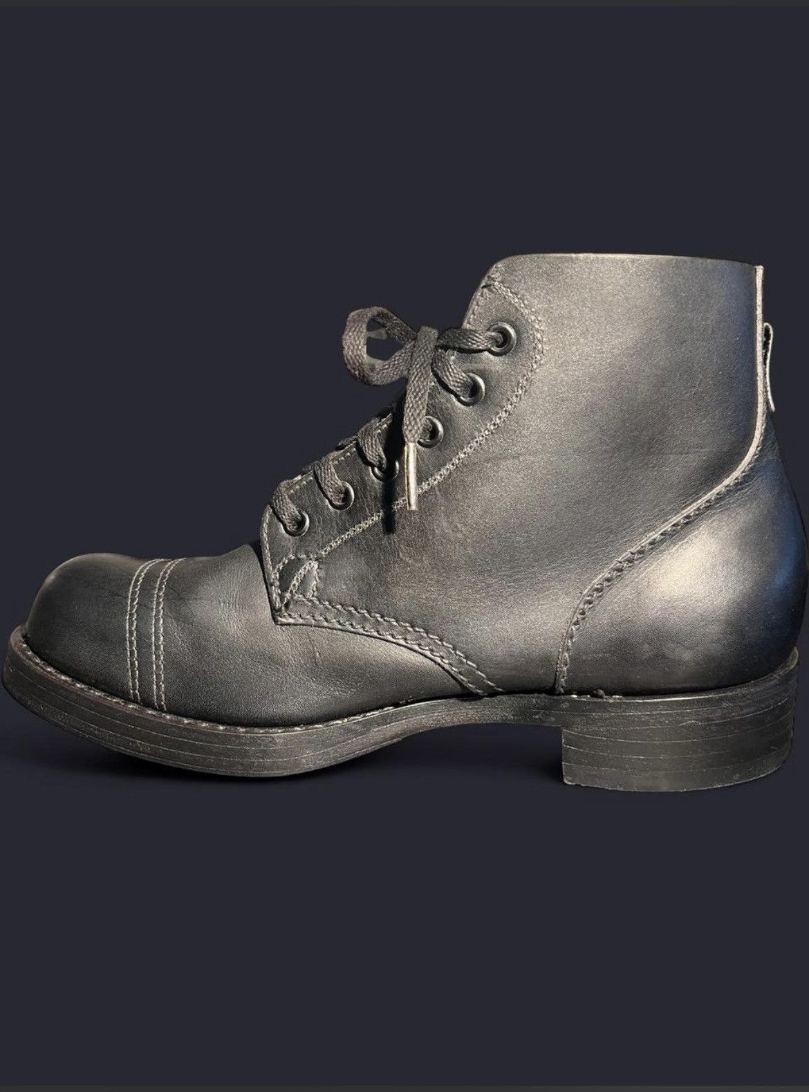 Other 1970’S COMBAT BOOTS Size US 7 / EU 40 - 6 Thumbnail