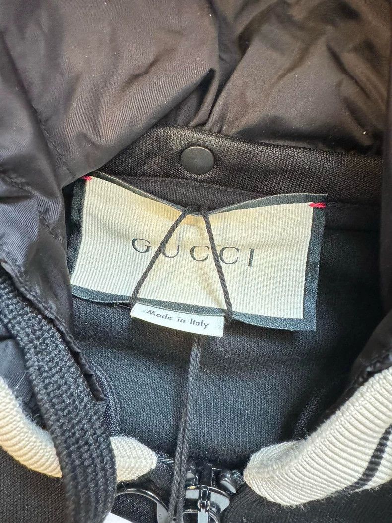 Gucci GucciBlack orange color block striped letter logo hooded ja Size US S / EU 44-46 / 1 - 4 Thumbnail