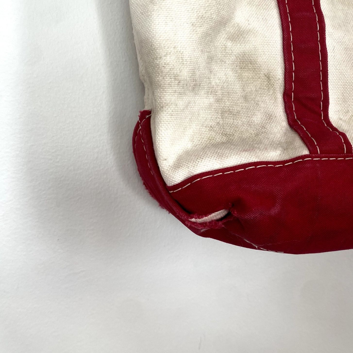 L.L. Bean × Vintage Vintage LL Bean Boat And Tote Bag Distressed Thrashed Size ONE SIZE - 7 Thumbnail