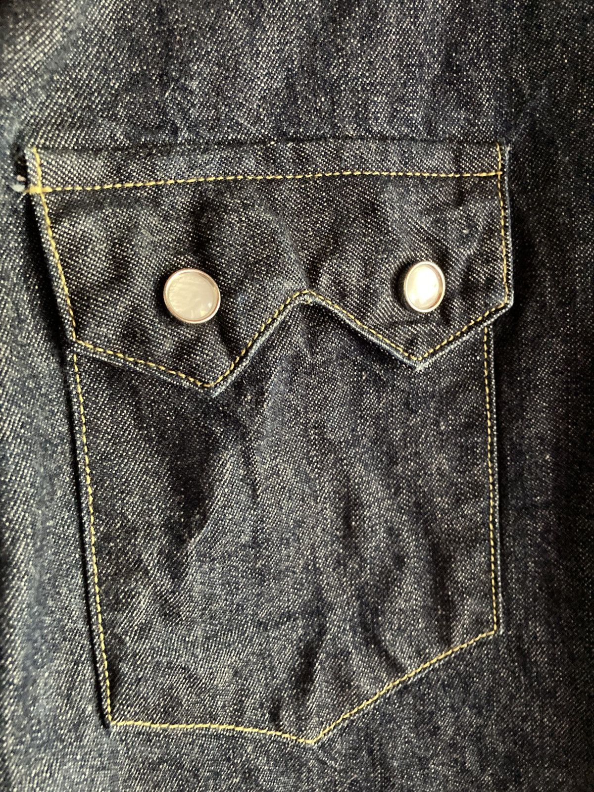 Bryceland's Brycelands Sawtooth Denim Western Shirt Sz 38 Size US S / EU 44-46 / 1 - 4 Thumbnail