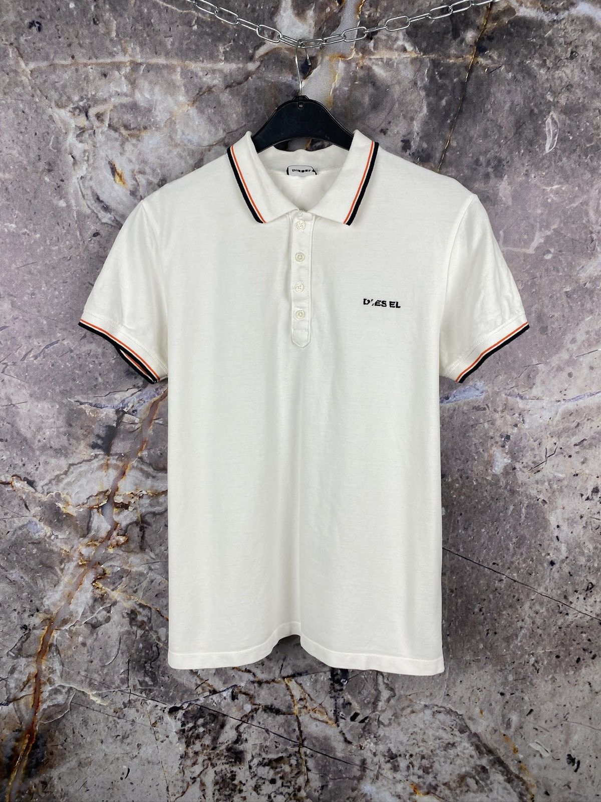 Designer × Diesel Women’s Diesel Polo Shirt Size XL Size XL / US 12-14 / IT 48-50 - 1 Thumbnail