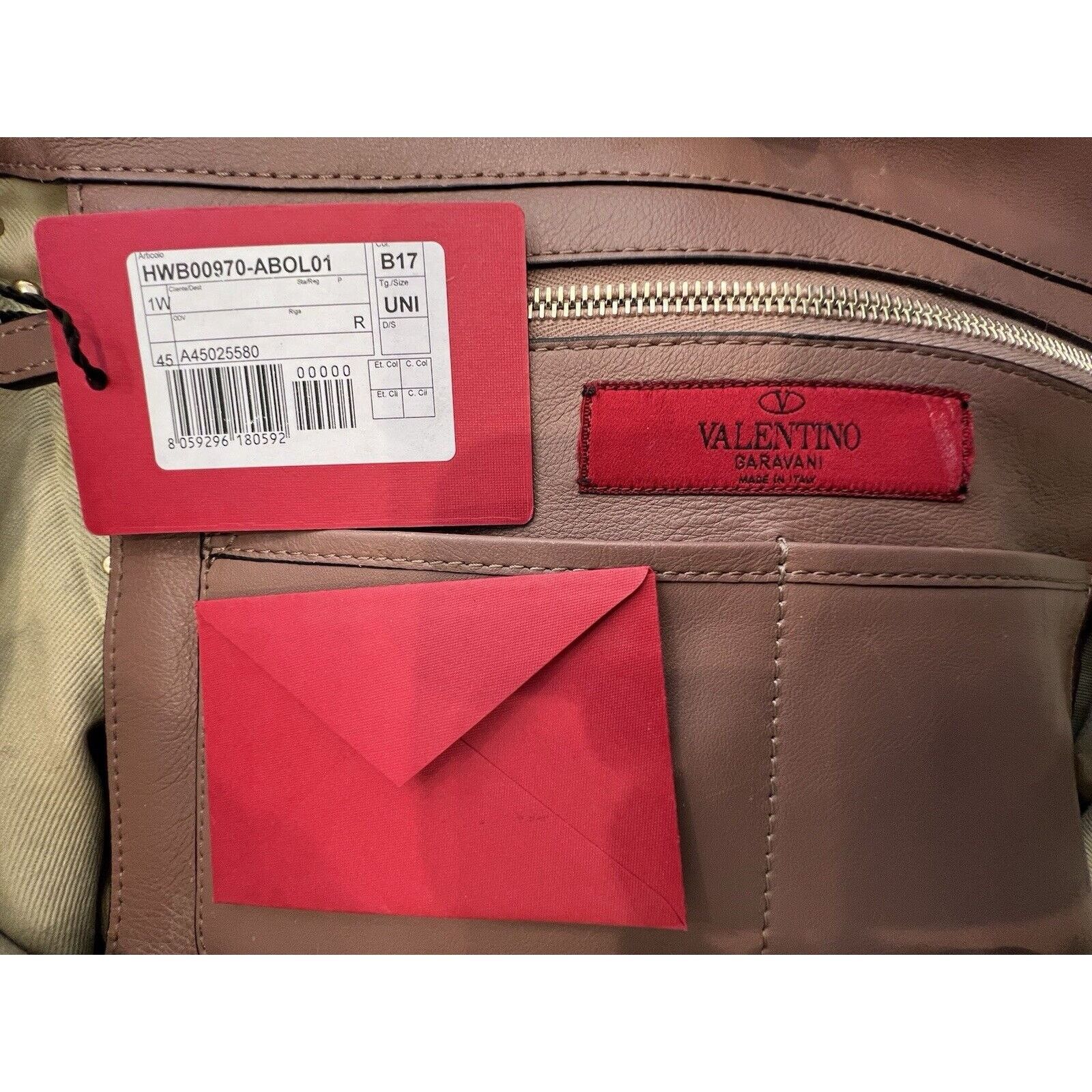 Valentino Valentino Garavani Vitello Rockstud Tote Pale Blush Poudre Size ONE SIZE - 8 Thumbnail