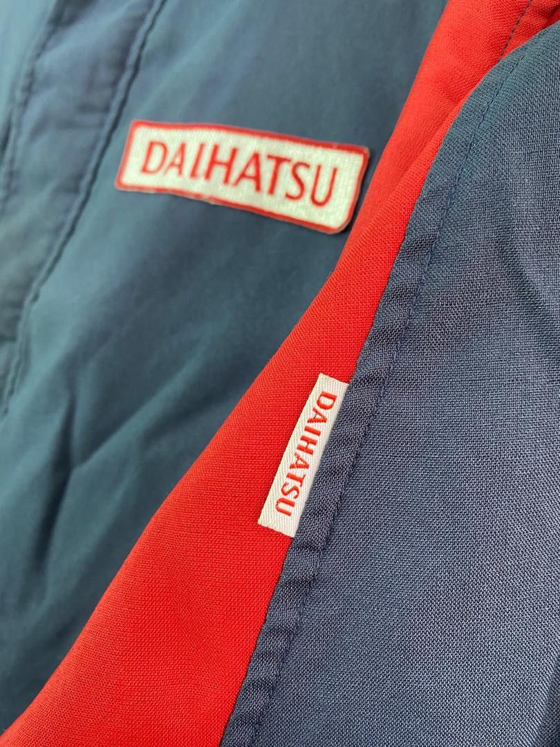 Vintage Vtg 90s DAIHATSU workwear racing uniform motorsport jacket Size US XL / EU 56 / 4 - 4 Thumbnail