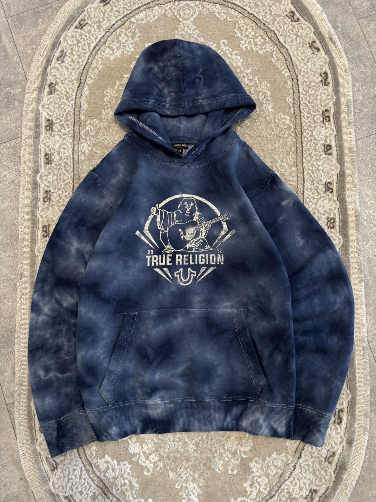 True Religion True Religion Washed Hoodie Y2K Size US XXL / EU 58 / 5 - 1 Thumbnail