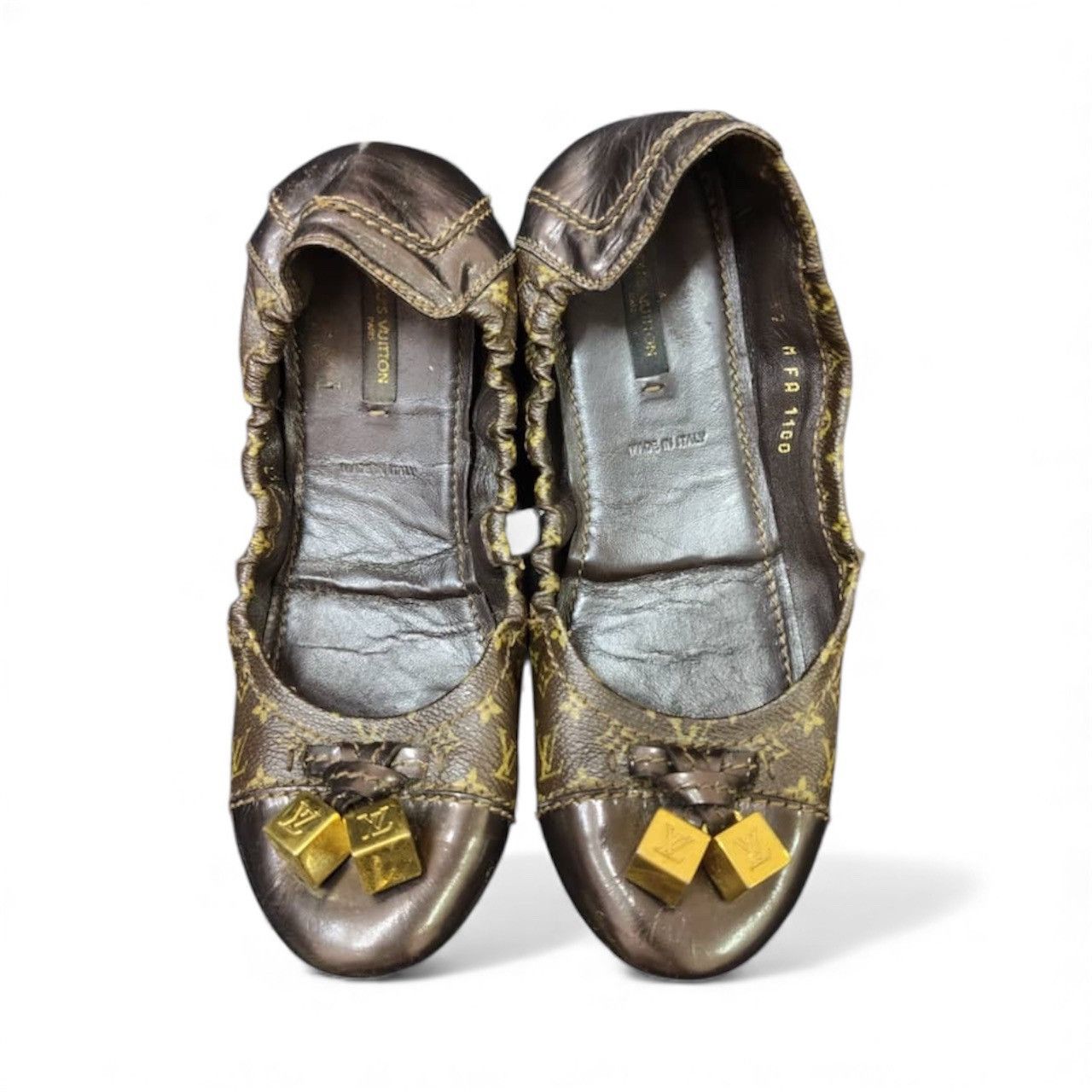 Louis Vuitton Authentic Louis Vuitton Joy leather ballet flats 37 UE Size US 6.5 / IT 36.5 - 2 Thumbnail