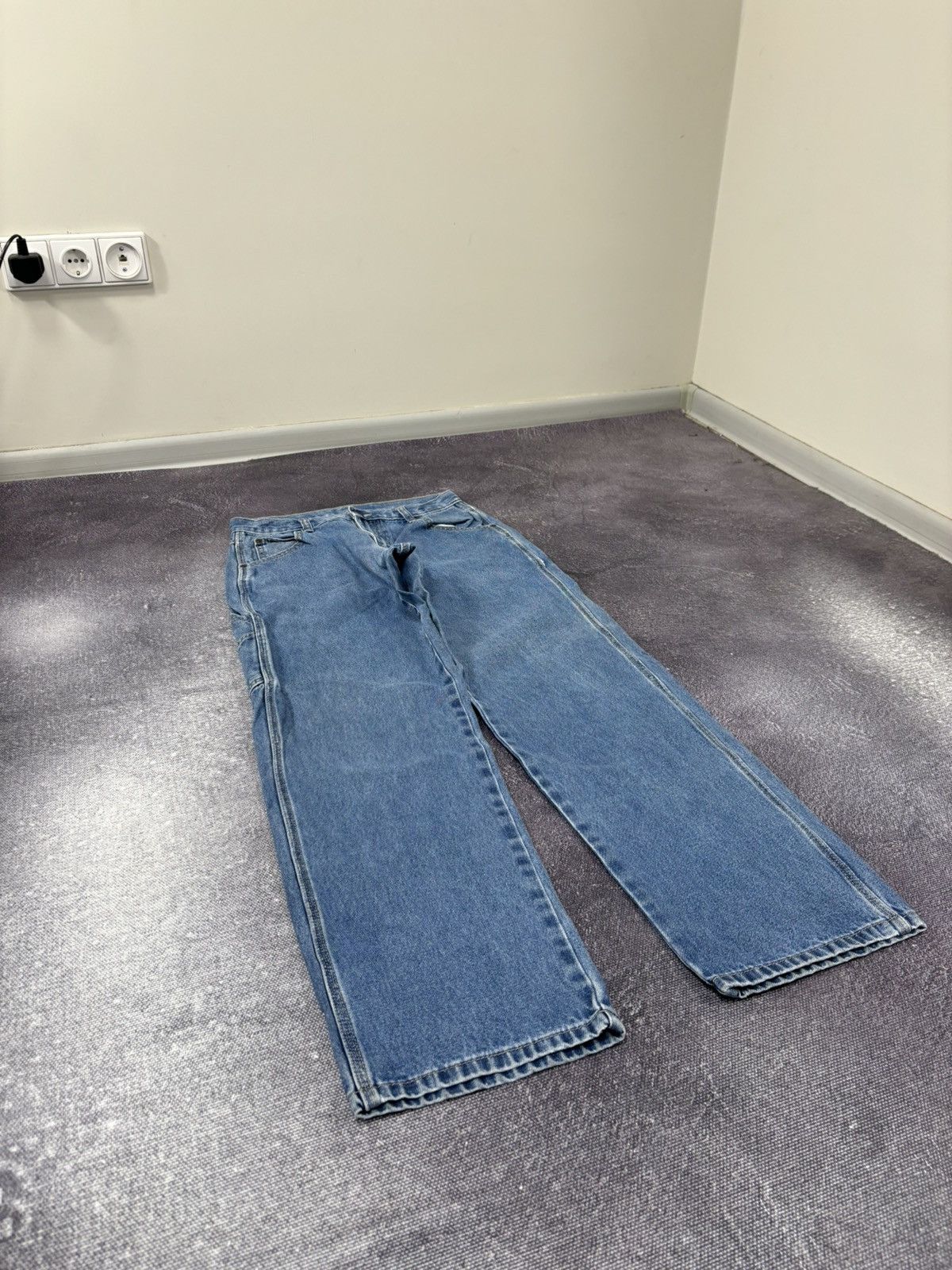 Dickies Vintage Dickies Straight Fit Hype Blue Denim Jeans Size US 30 / EU 46 - 10 Thumbnail