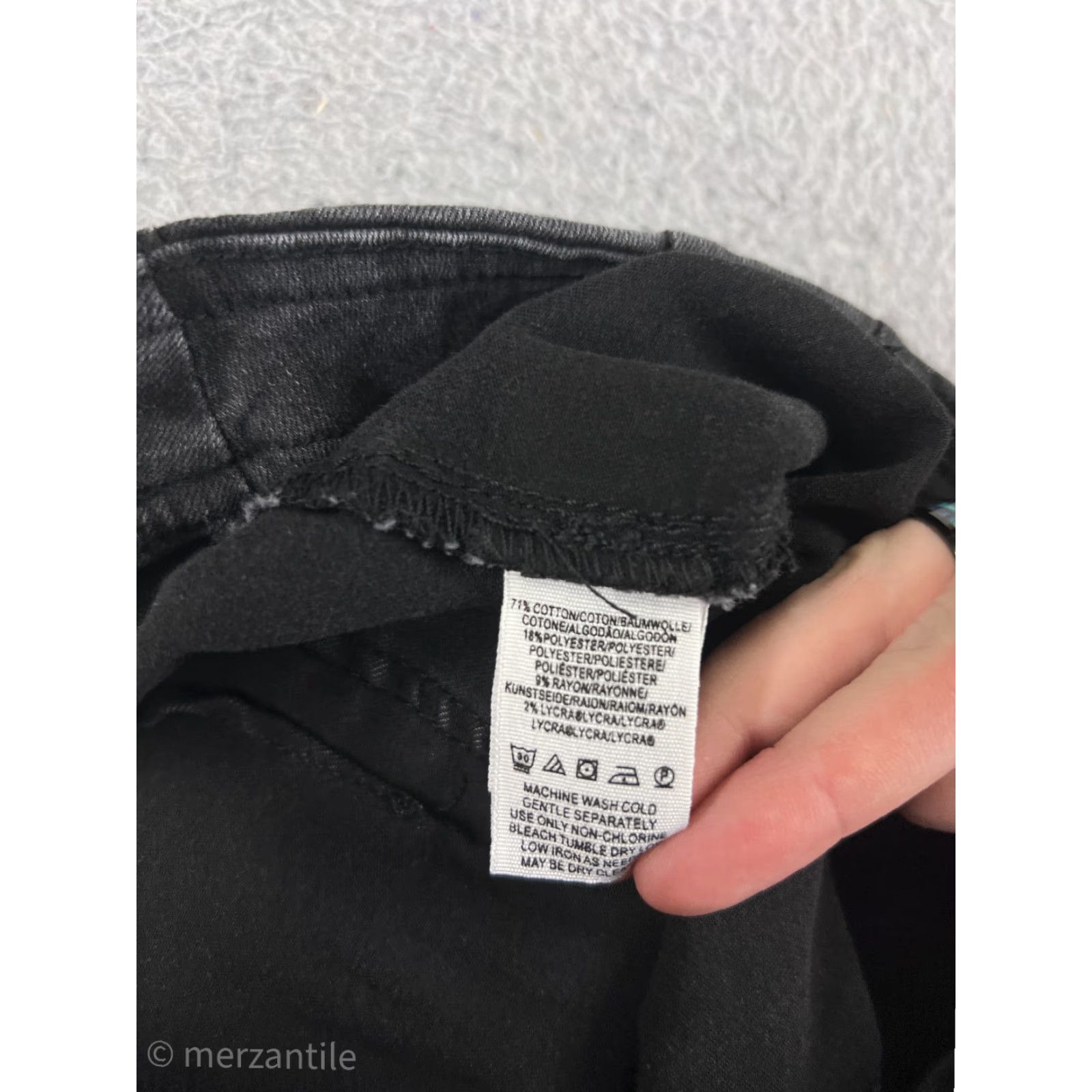 Free People Free People Jeans Women's 26 Black Bootcut Western Pull On Cotton Blend High-Rise Corduroy Inseam 24 in Women Mens Size 26" / US 2 / IT 38 - 5 Thumbnail