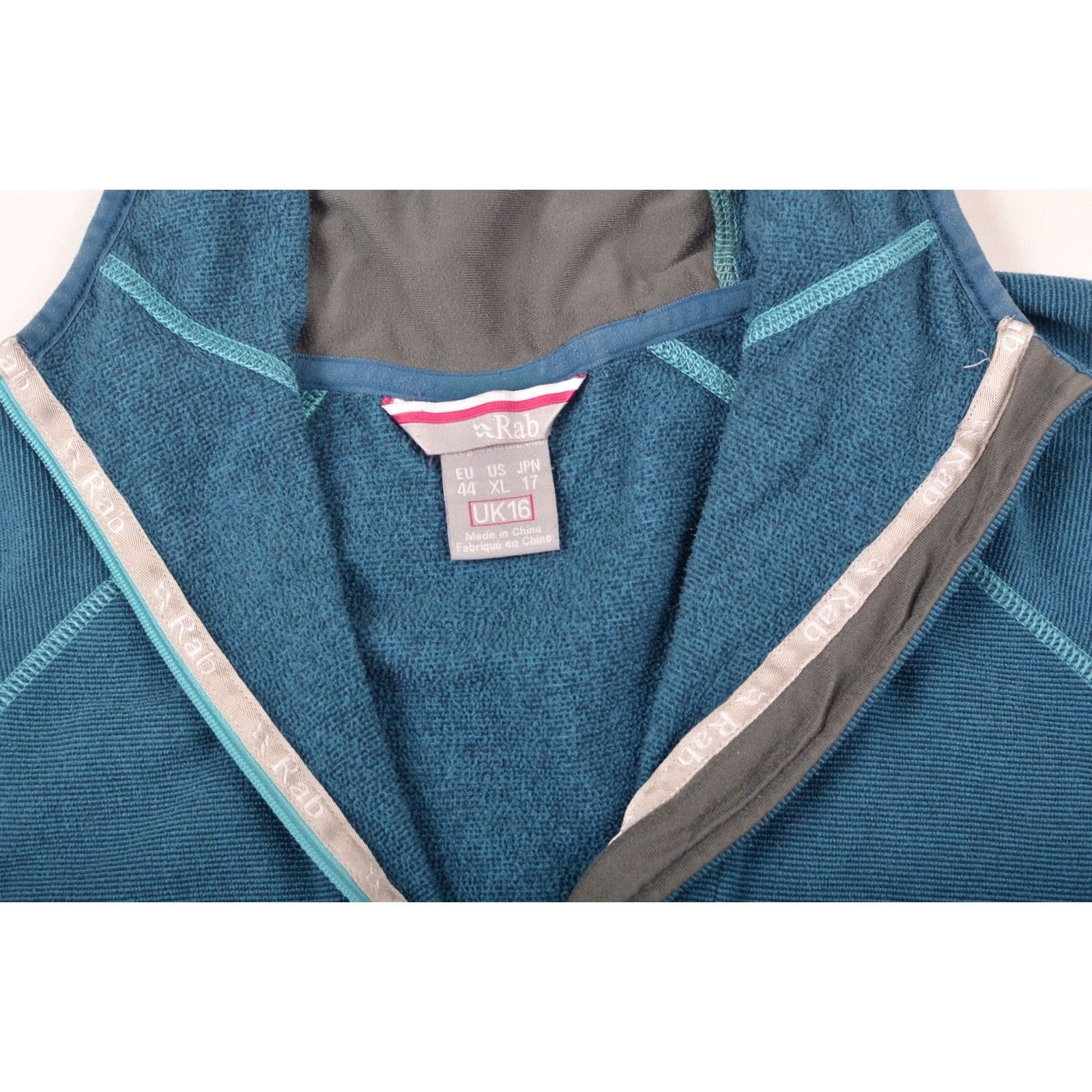 Rab Rab Wmns Orbit Hoodie QFA-48 Fleece Hoody Polartec Size XL Blue" Size XL / US 12-14 / IT 48-50 - 4 Thumbnail