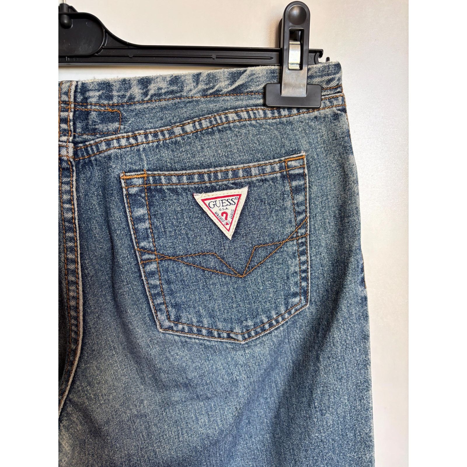 Guess × Vintage Vintage Guess USA Jeans 29 Y2K High Rise Bootcut 90s Archive Size US 29 - 6 Thumbnail