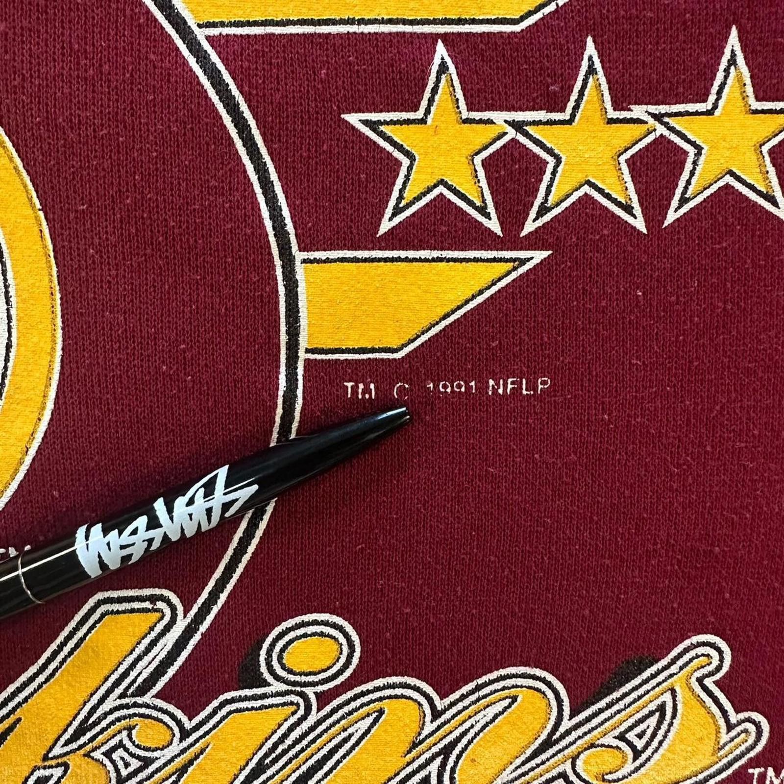 NFL Vintage 1991 Washington Redskins Super Bowl Crewneck Size US L / EU 52-54 / 3 - 3 Thumbnail