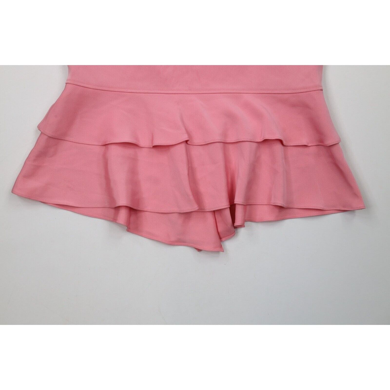 Escada Escada Couture Stretch Silk Ruffled Layered Skirt Size 40" / US 18 - 4 Thumbnail