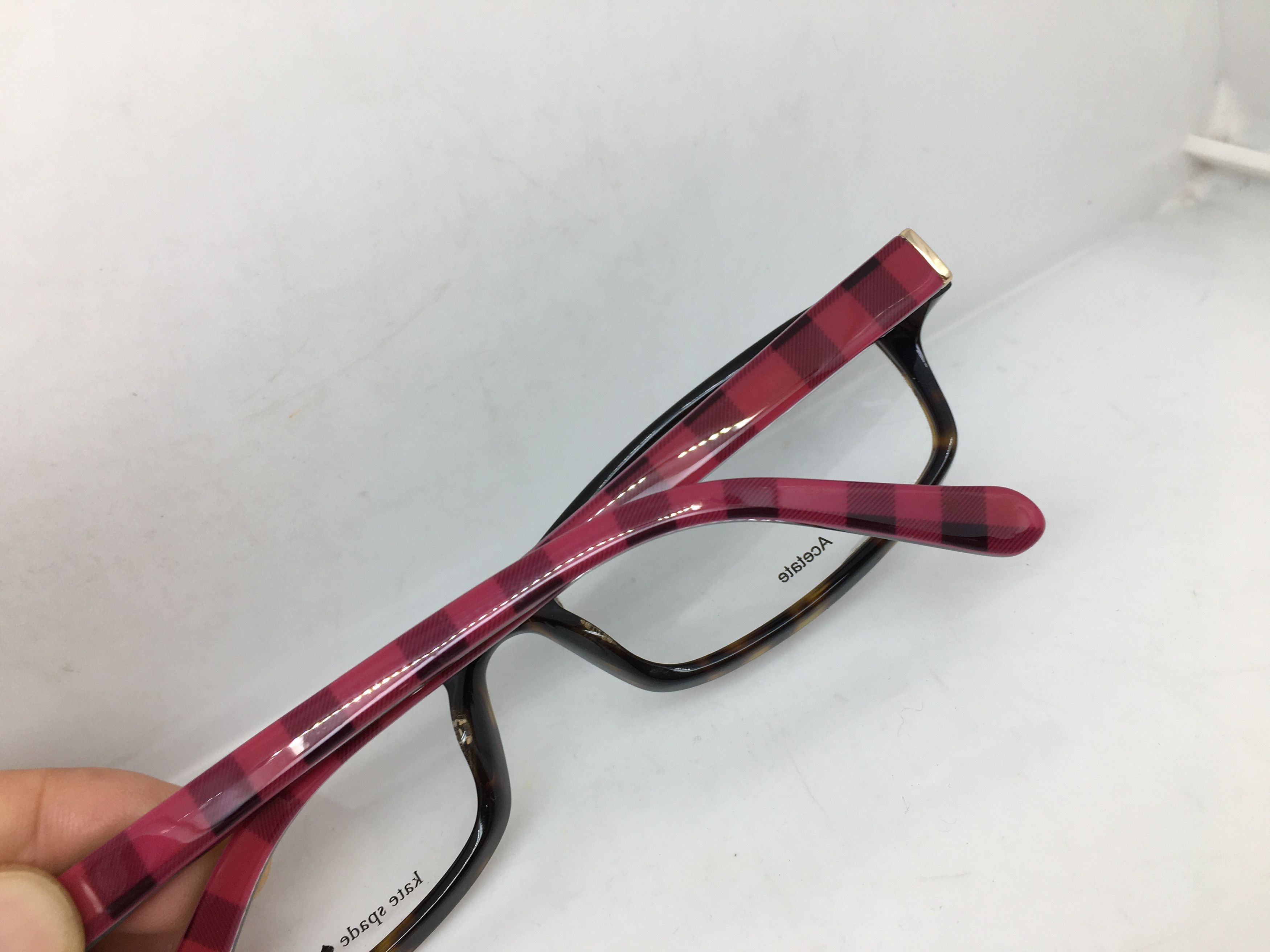 Kate Spade Kate Spade Marcisa Tortoise RX Eyeglasses Frame Size ONE SIZE - 8 Thumbnail