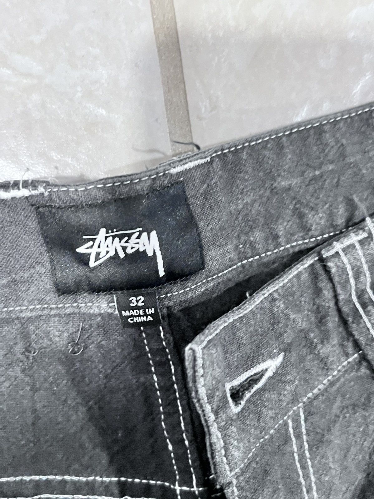 Stussy Stussy carpenter pants charcoal grey Size US 32 / EU 48 - 2 Thumbnail