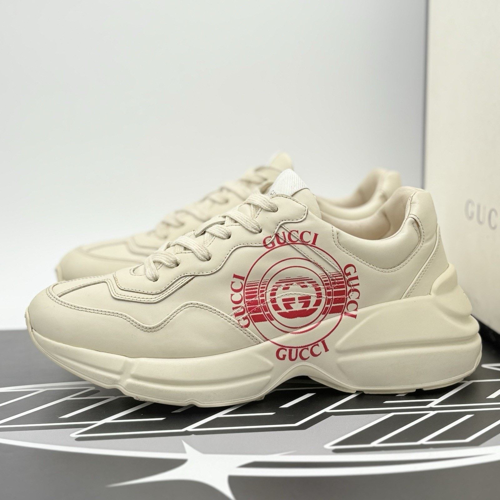 Gucci Gucci Rhyton ' Interlocking Disk ' | GOOD CONDITION! Size US 6.5 / EU 39-40 - 1 Thumbnail
