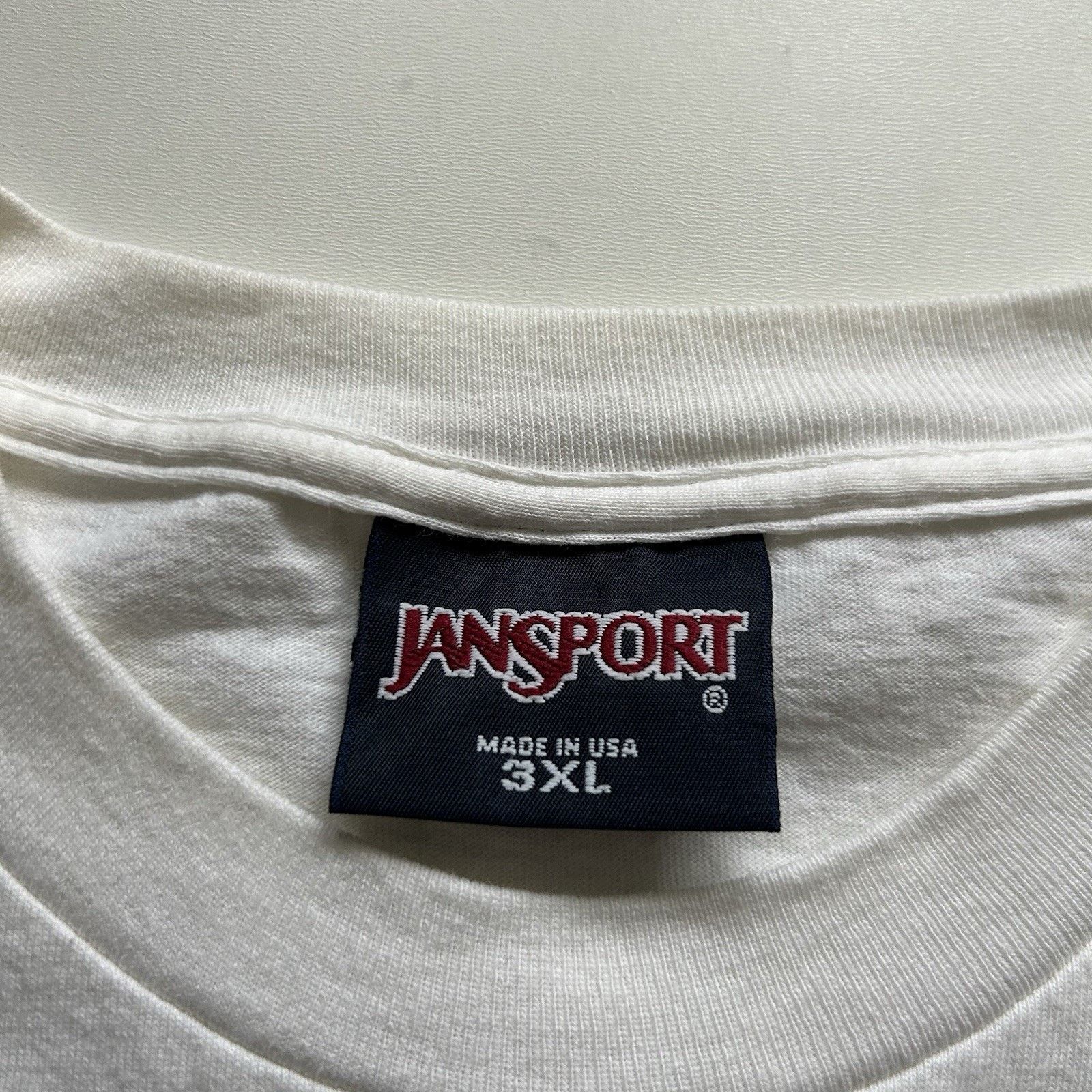 Jansport × NCAA × Vintage Vintage Notre Dame T-Shirt 3XL 90s NCAA Fighting Irish Rare Size US XXL / EU 58 / 5 - 3 Thumbnail