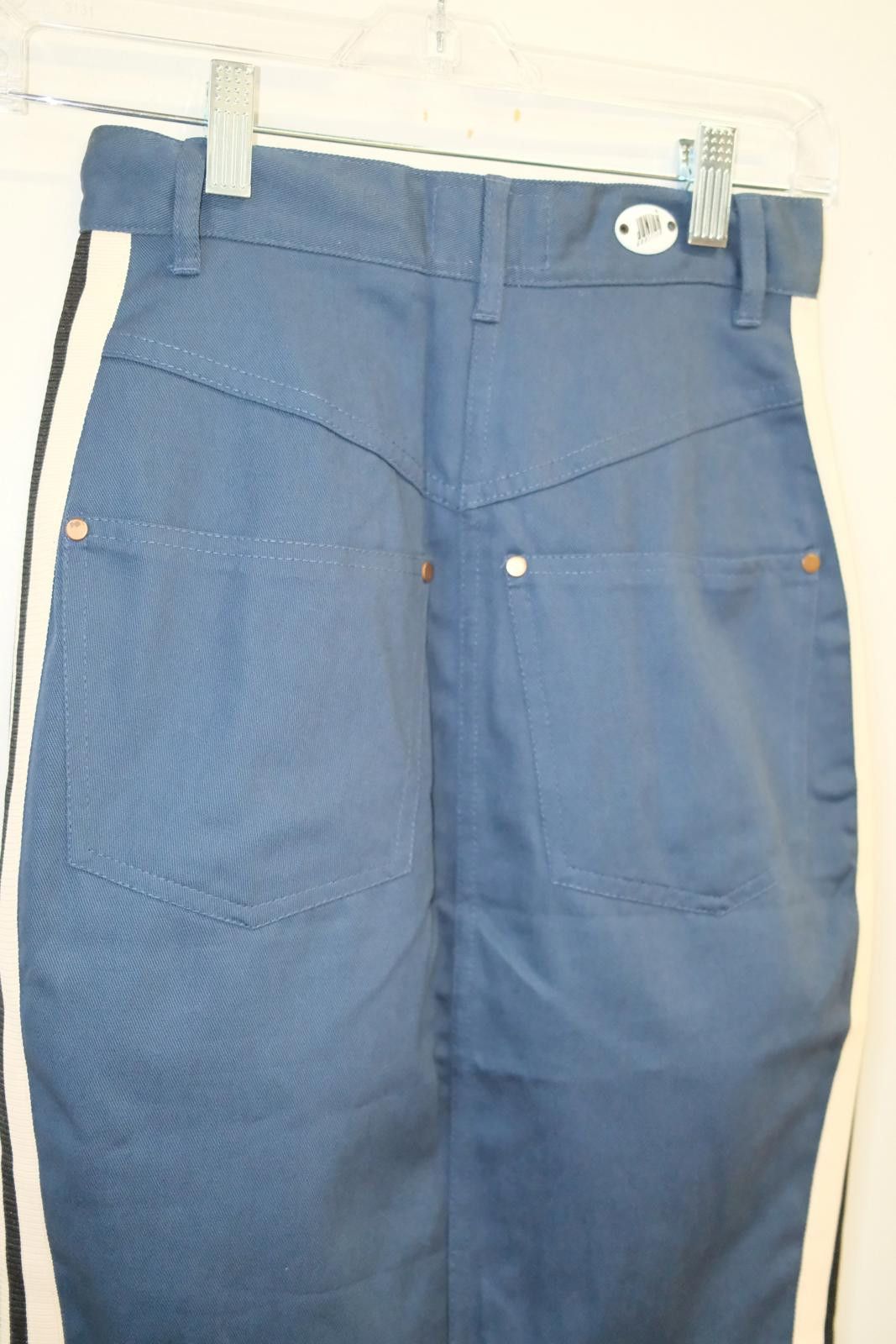 Designer 90's Junior Gaultier Side Stripe Skirt Size 28" / US 6 / IT 42 - 4 Thumbnail