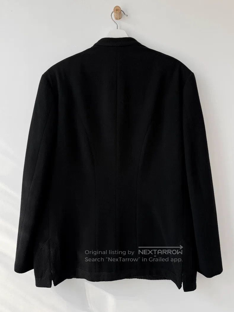 Yohji Yamamoto Yohji Yamamoto size l 96AW Early Mainline Minimalist Steel Size 36R - 3 Thumbnail