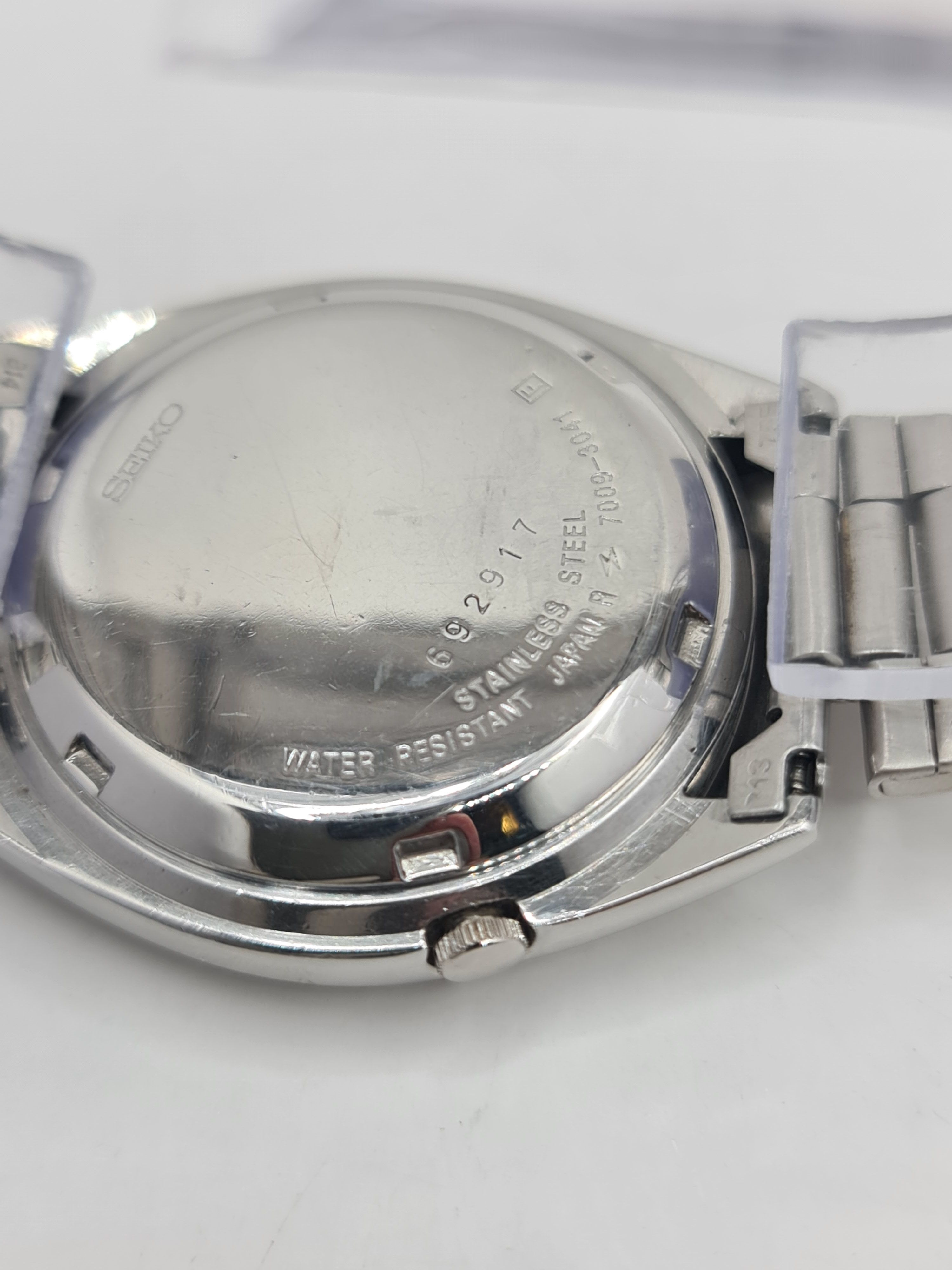 Seiko vintage Seiko 5 Automatic Wrist Watch Day/Date Japan Size 36 - 8 Thumbnail