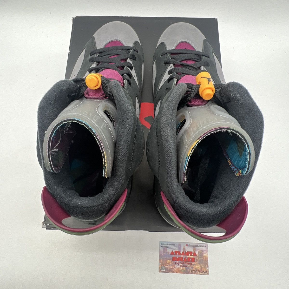 Jordan Brand Air Jordan 6 Bordeaux Size US 9.5 / EU 42-43 - 7 Thumbnail