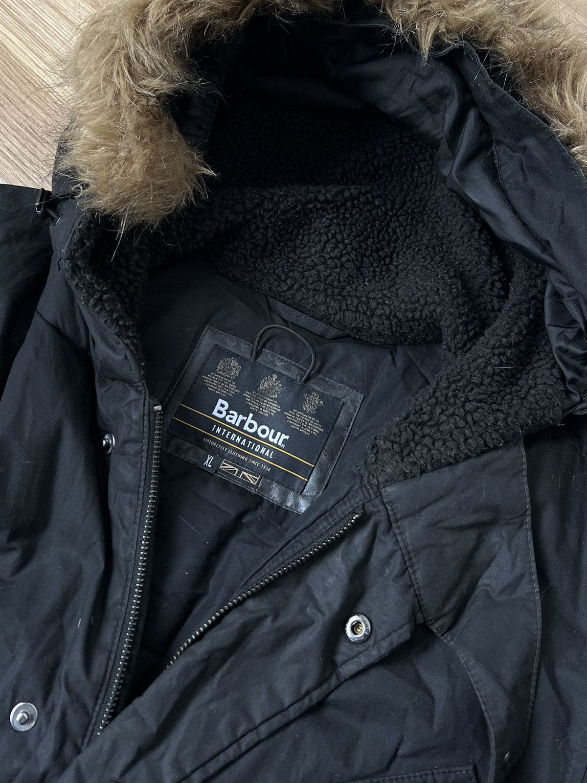 Barbour Barbour International Hailwood Down Jacket Wax England XL Size US XL / EU 56 / 4 - 8 Thumbnail