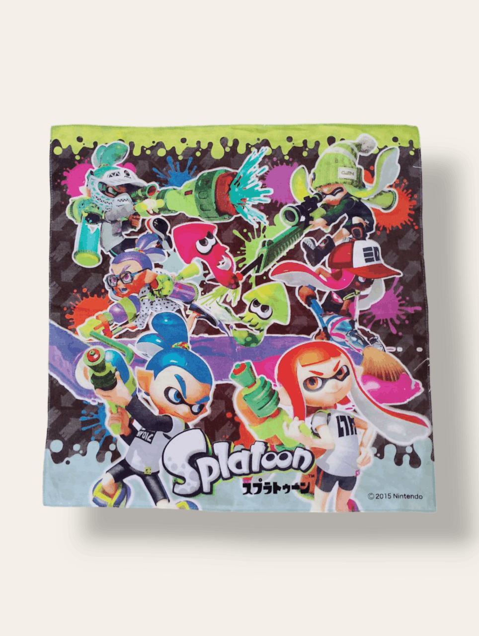 image of Anima 2015 Splatoon By Nintendo Handkerchief Bandana, Men's
