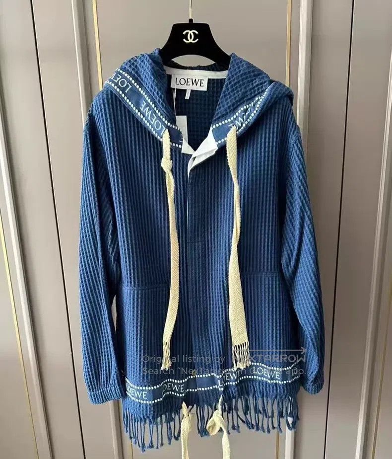 Loewe Loewe Fringe Knit Cardigan, Off-Shoulder and Versatile Size US M / EU 48-50 / 2 - 1 Thumbnail