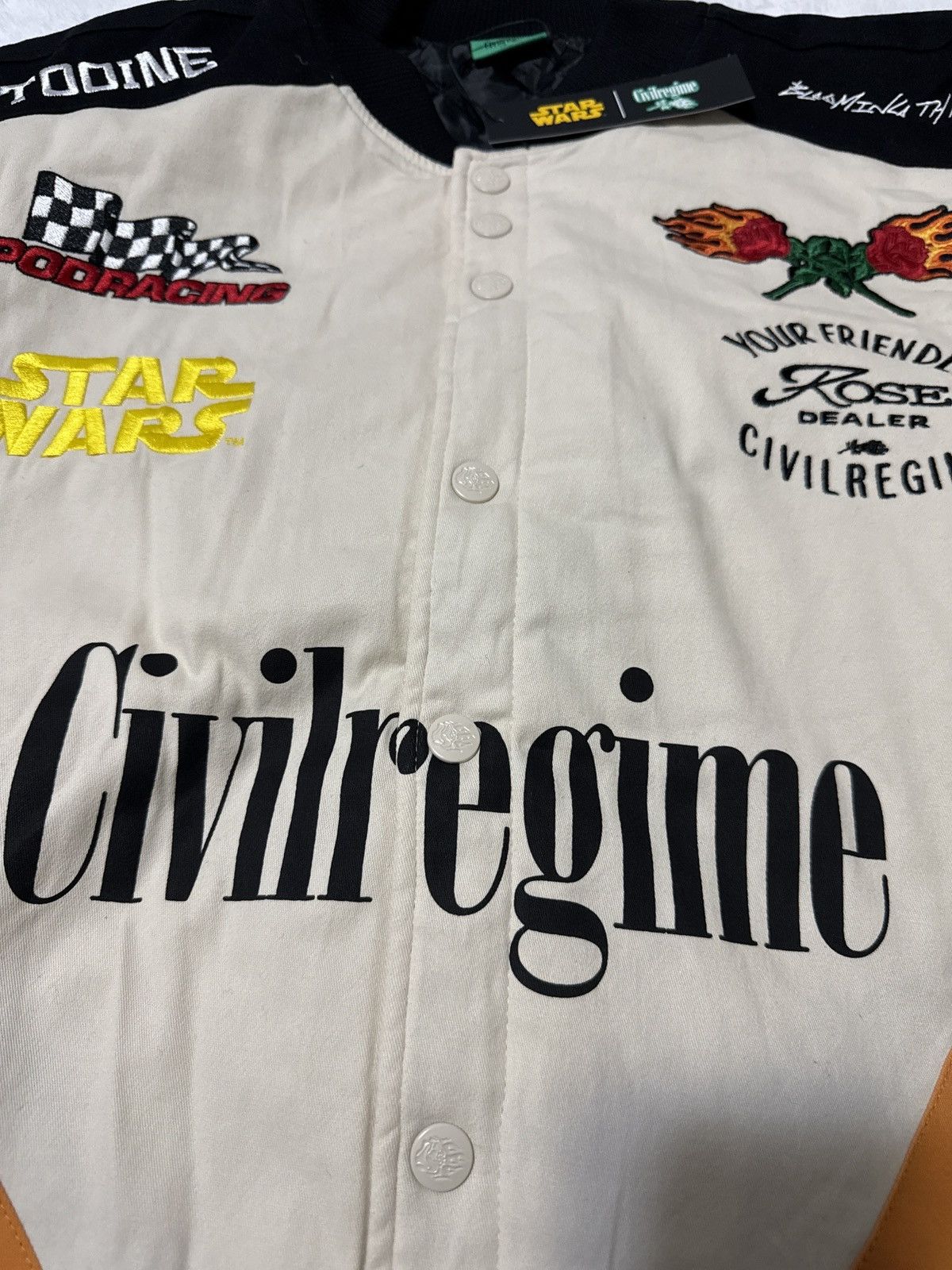 Civil Regime Civil Regime x Star Wars Pod Racing Varsity Bomber Jacket XL Size US XL / EU 56 / 4 - 9 Thumbnail