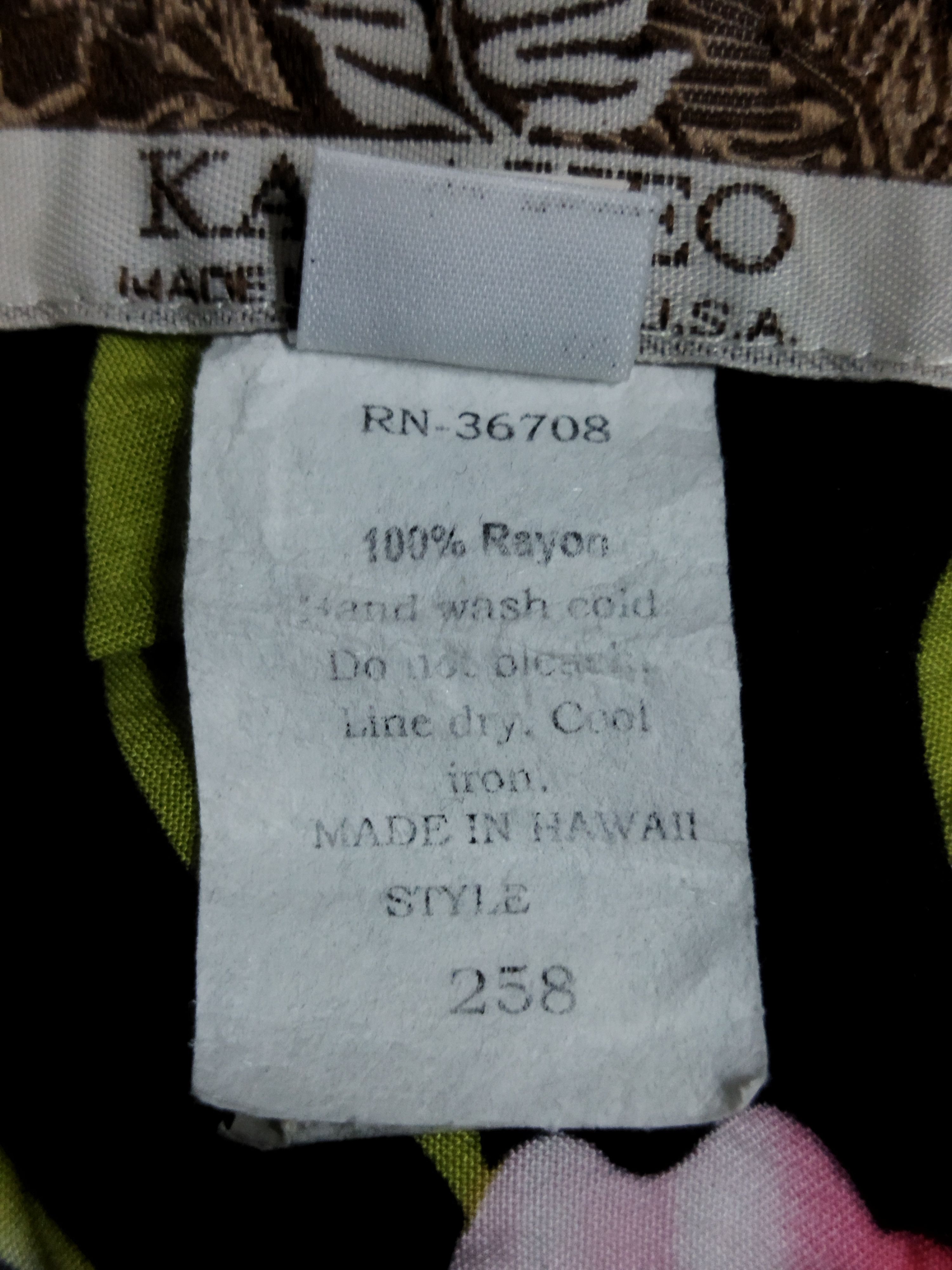 Other Kalaheo Hawaiian 100% Rayon Shirt Size US L / EU 52-54 / 3 - 5 Thumbnail